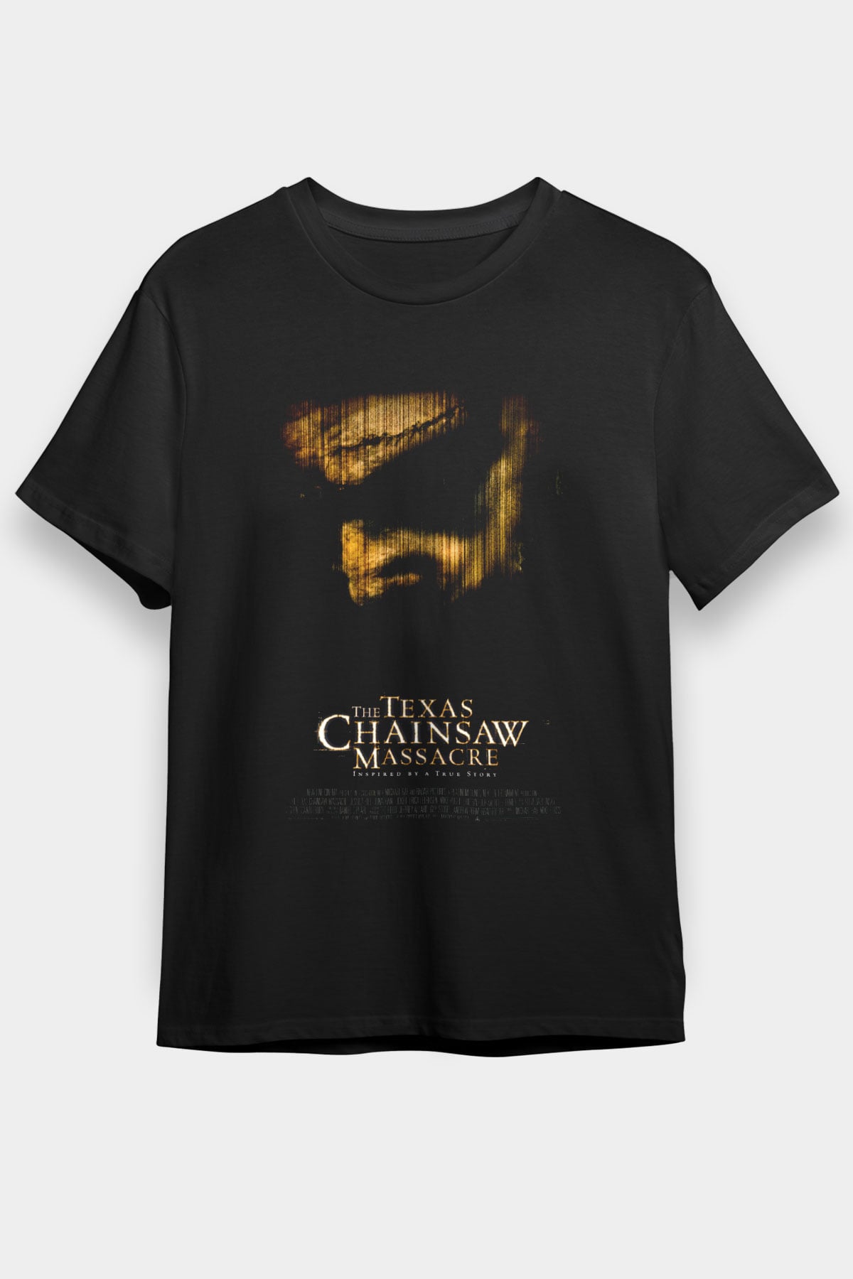 Texas Chain Saw Massacre Siyah Unisex Tişört