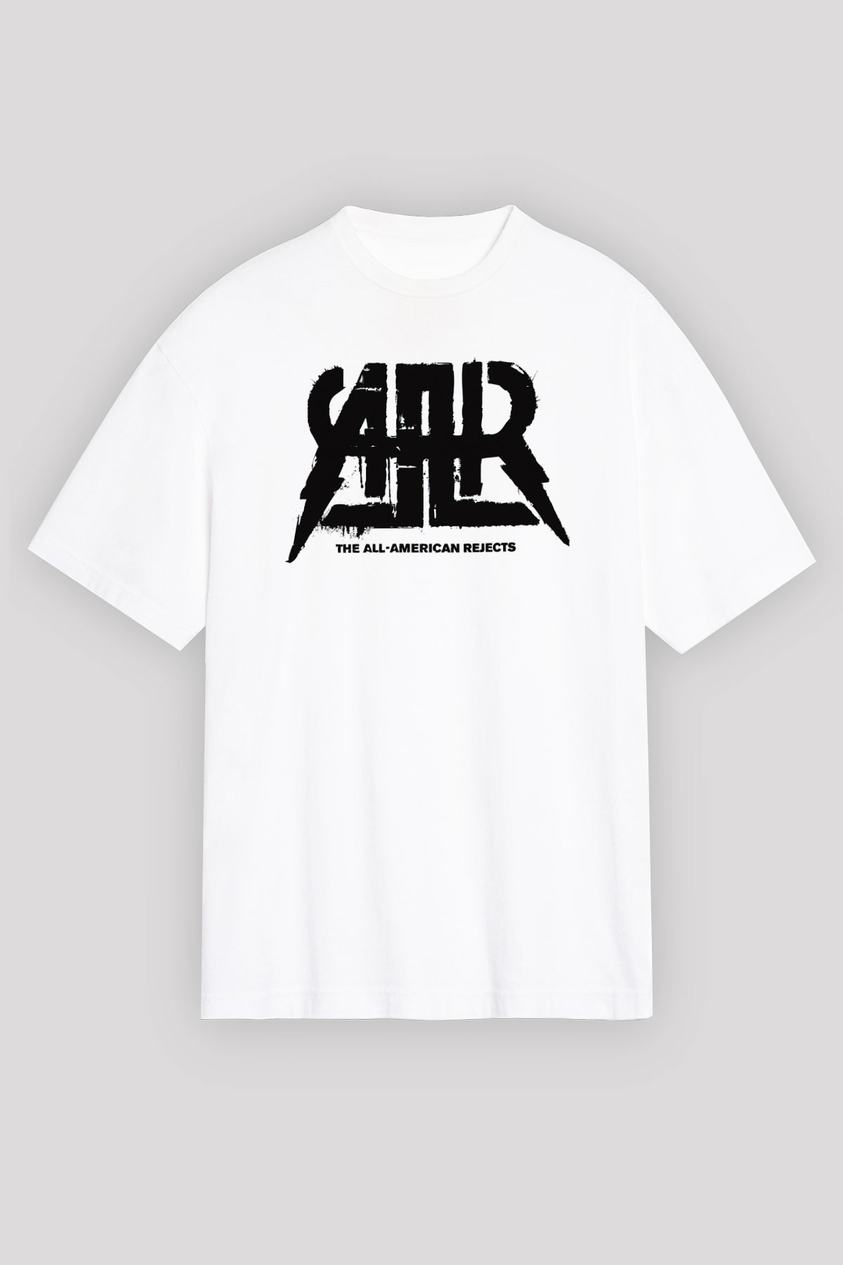 The All-American Rejects Beyaz Unisex Oversize Tişört T-Shirt