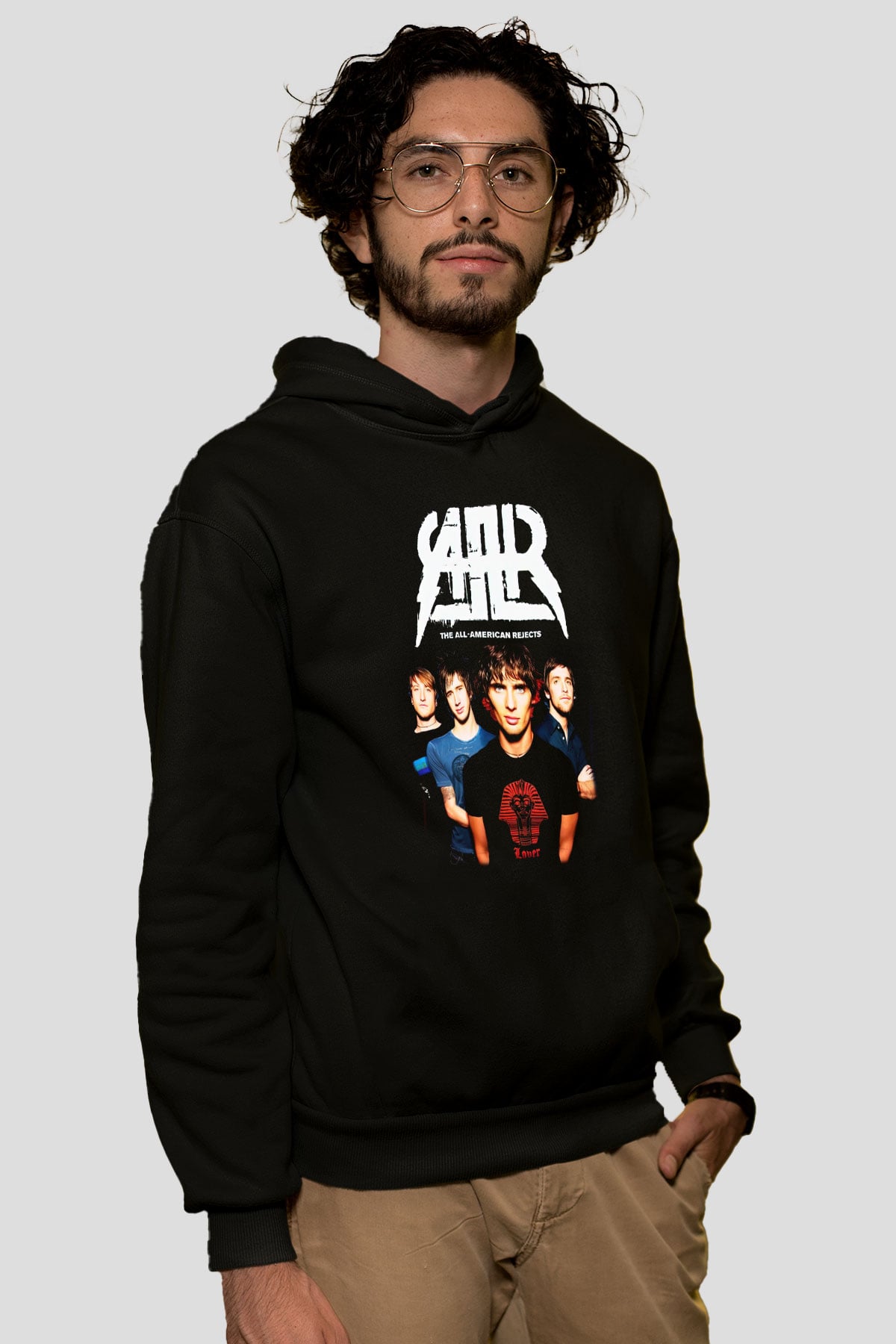 The All-American Rejects Siyah Unisex Hoodie