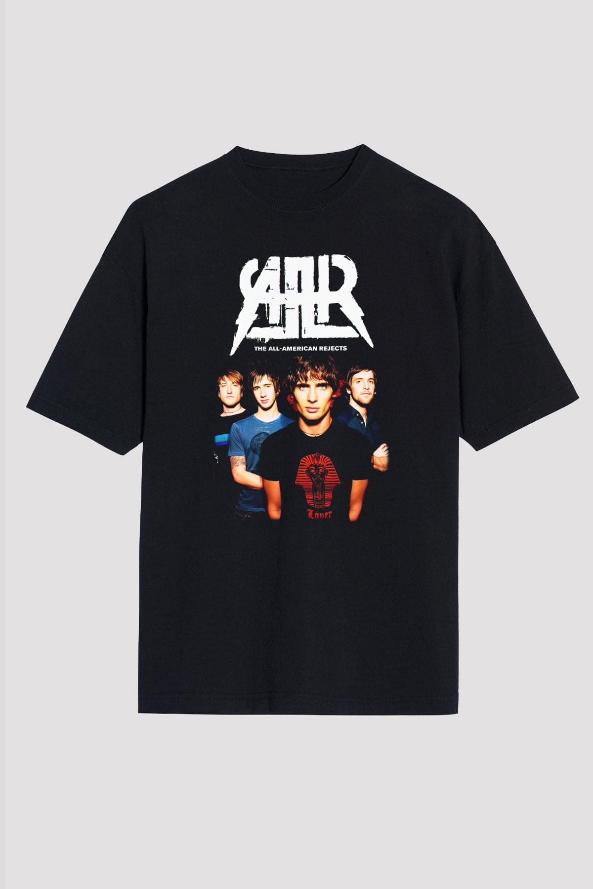 The All-American Rejects Siyah Unisex Oversize Tişört T-Shirt