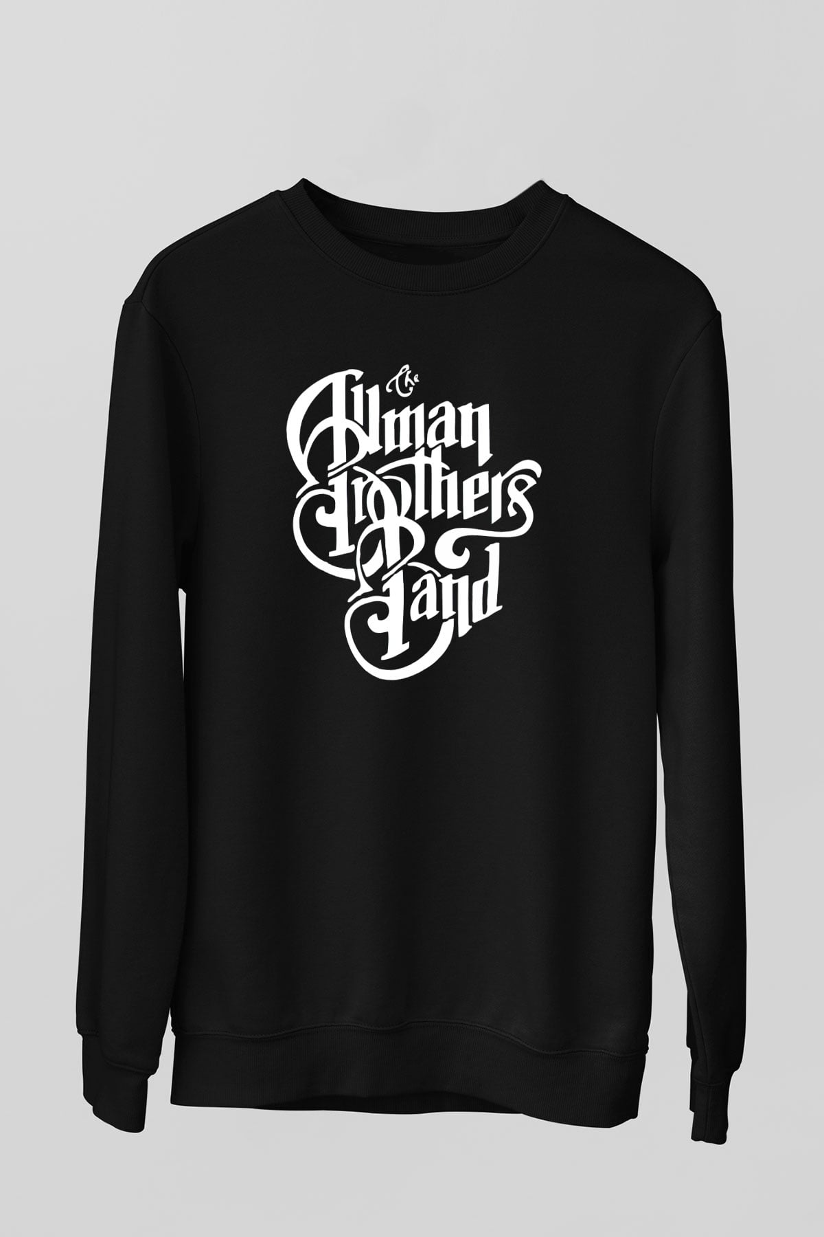 The Allman Brothers Band Siyah Unisex Sweatshirt