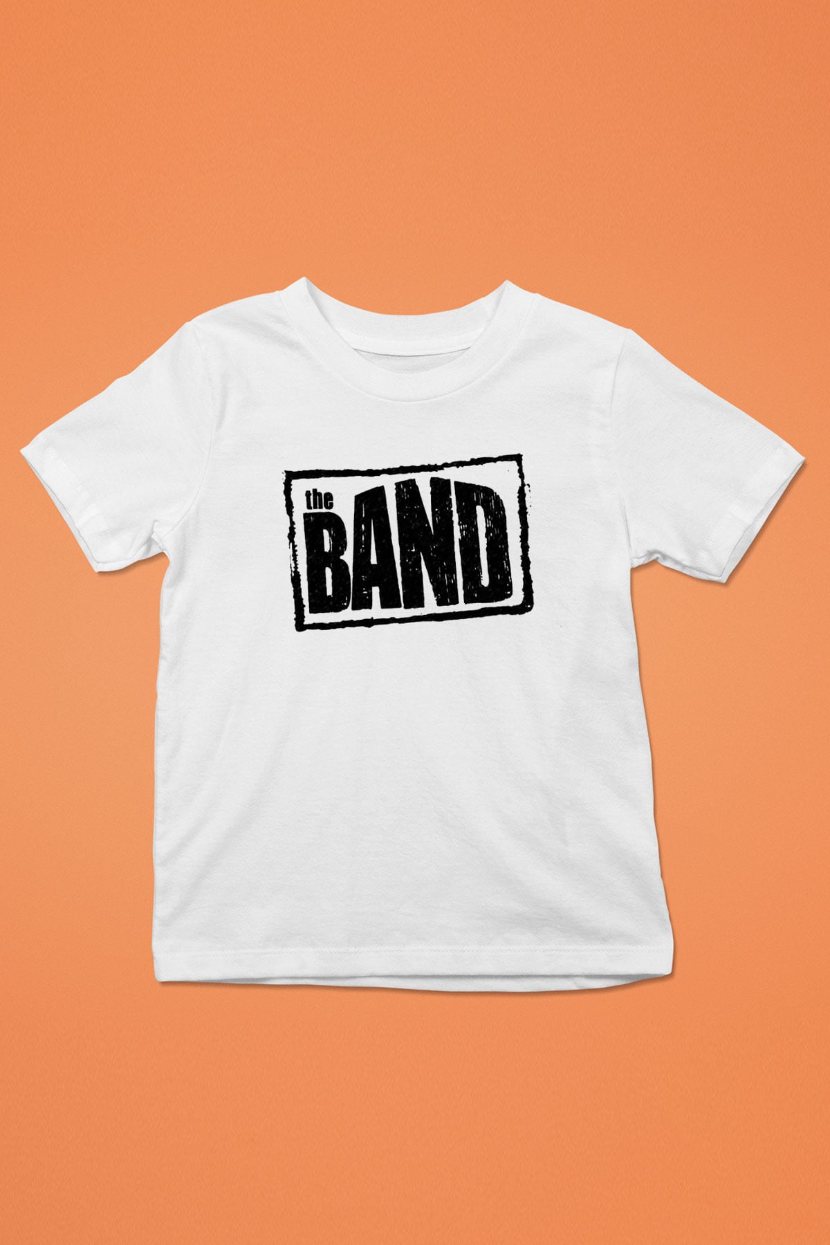 The Band Baskılı Beyaz Unisex Çocuk Tişört
