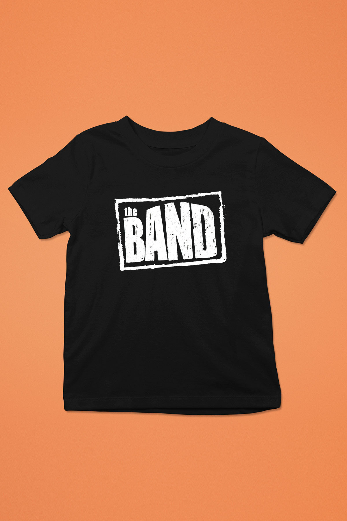 The Band Baskılı Siyah Unisex Çocuk Tişört