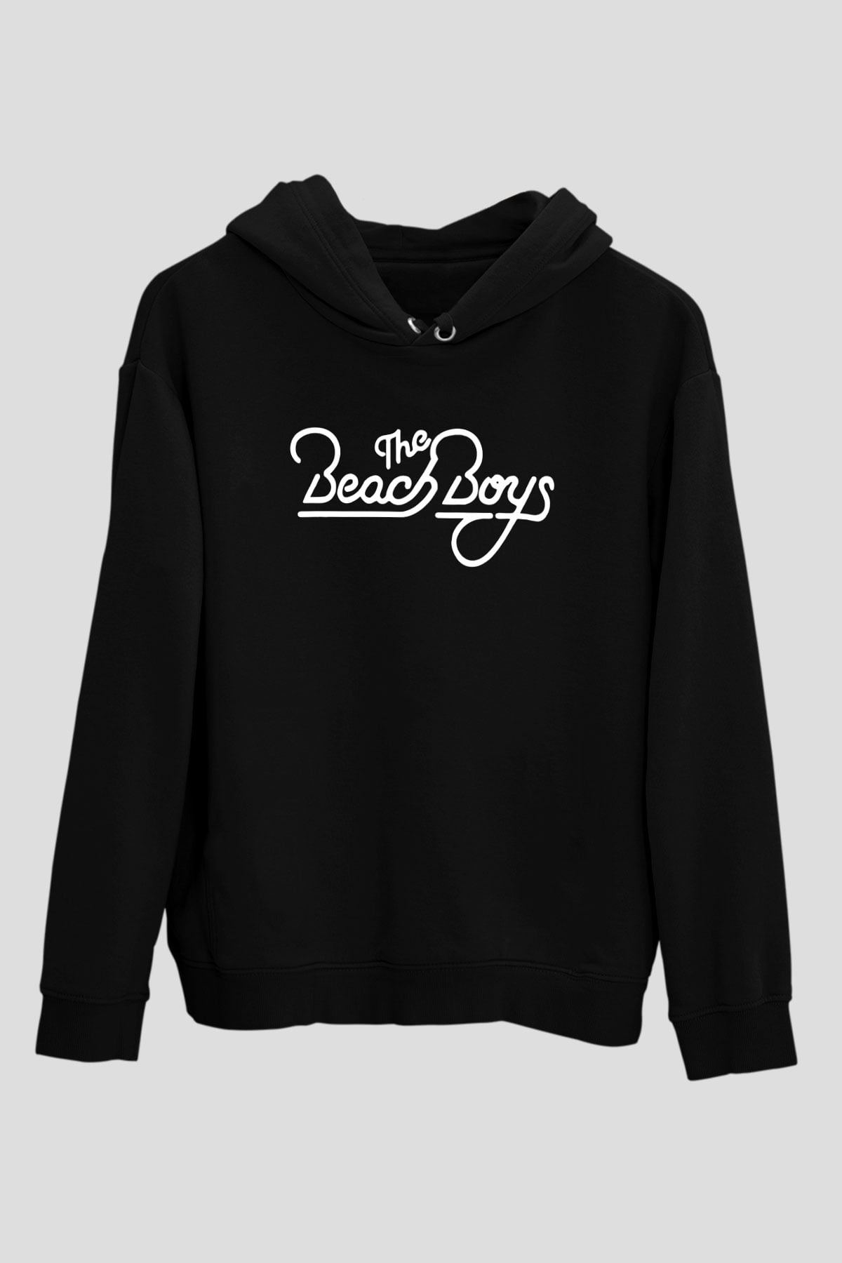 The Beach Boys Siyah Unisex Kapüşonlu Sweatshirt