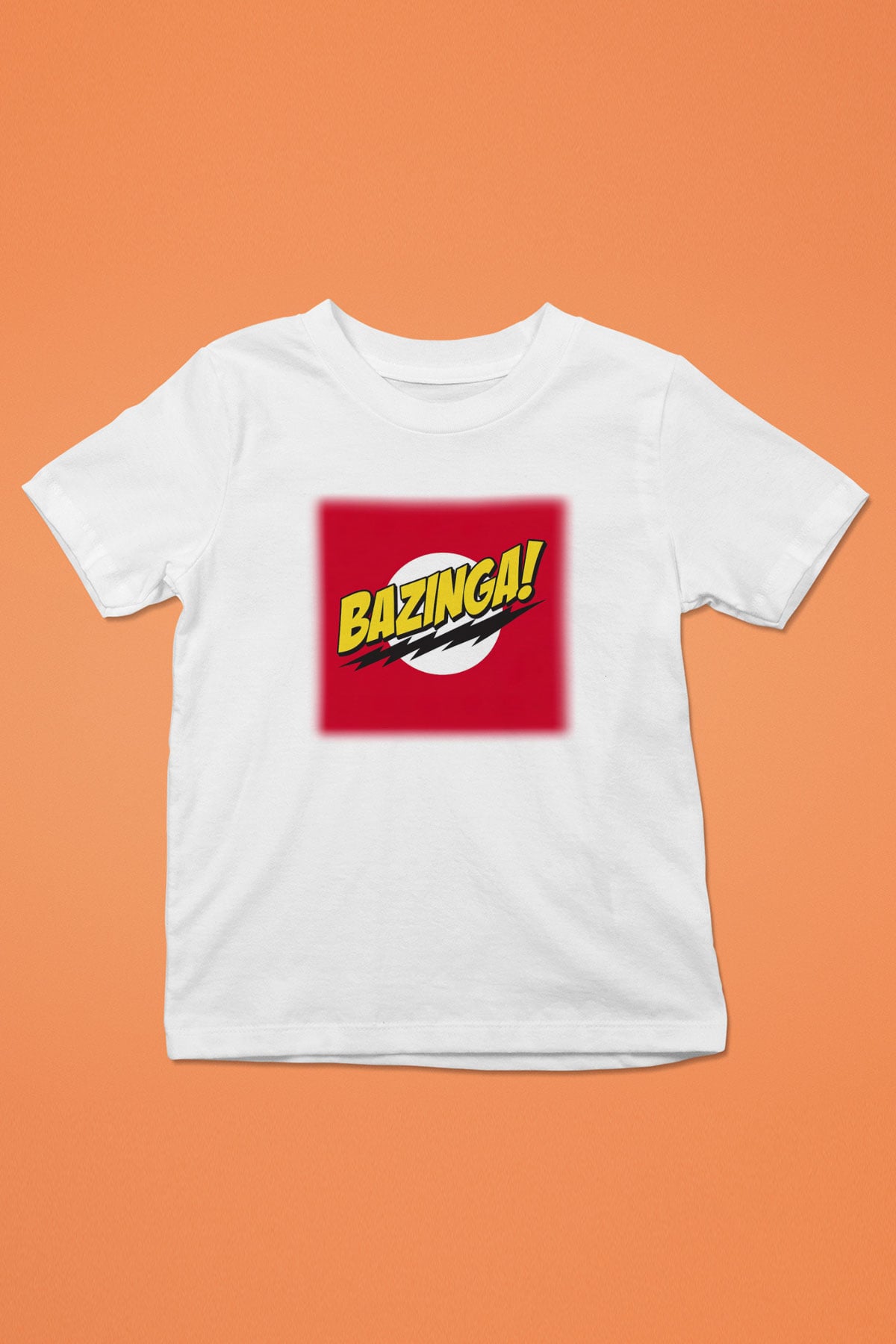 The Big Bang Theory Baskılı Beyaz Unisex Çocuk Tişört