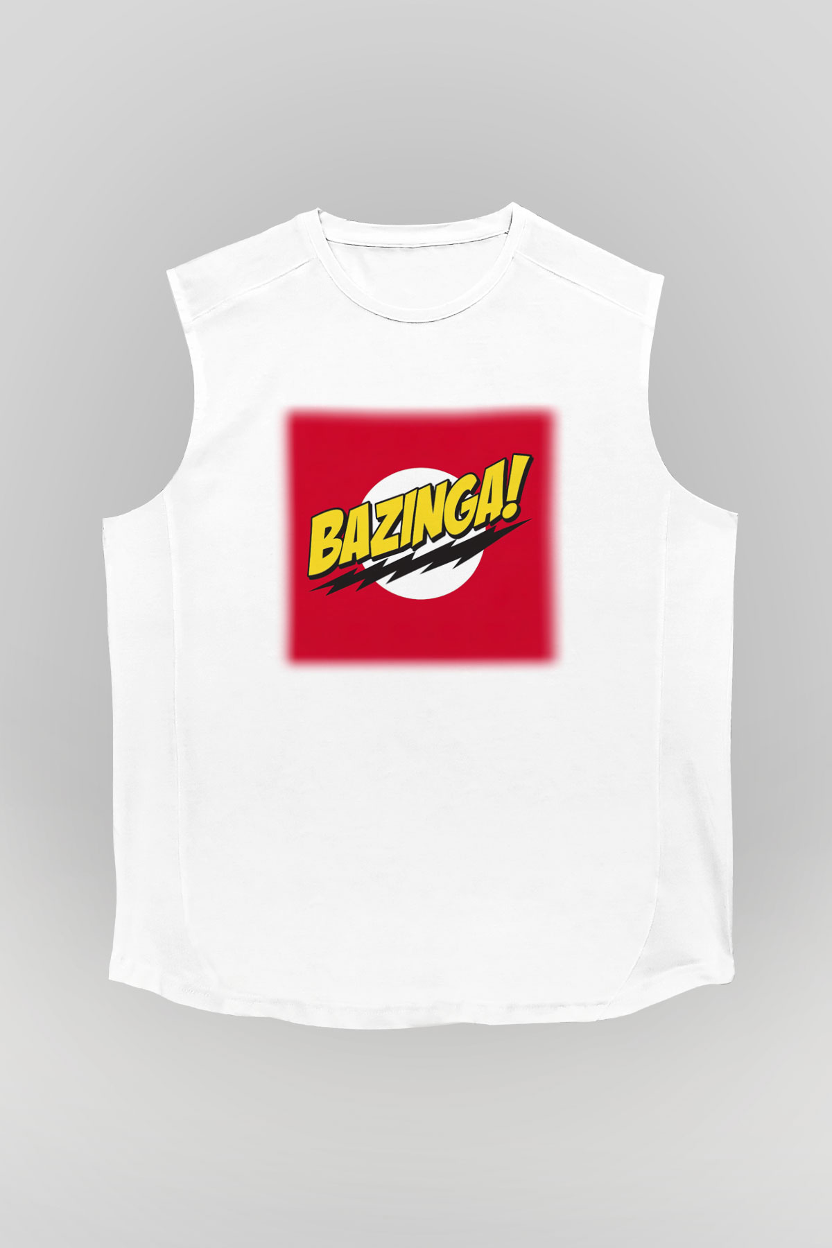 The Big Bang Theory Beyaz Unisex Kolsuz Tişört