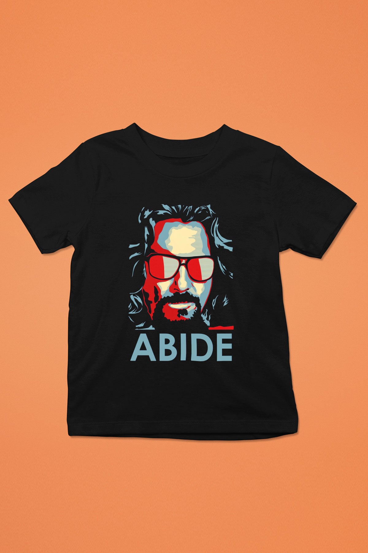 The Big Lebowski Büyük Lebowski Baskılı Siyah Unisex Çocuk Tişört