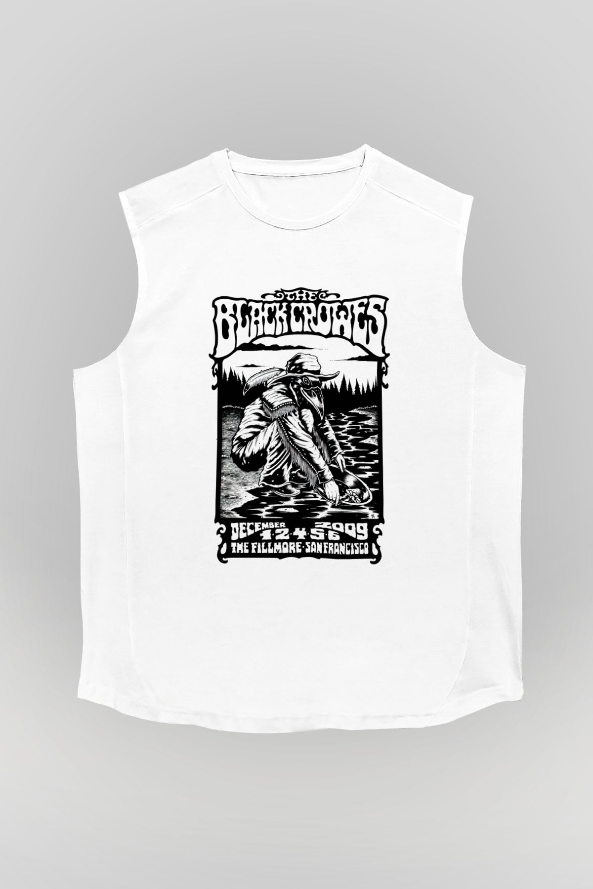 The Black Crowes Beyaz Unisex Kolsuz Tişört