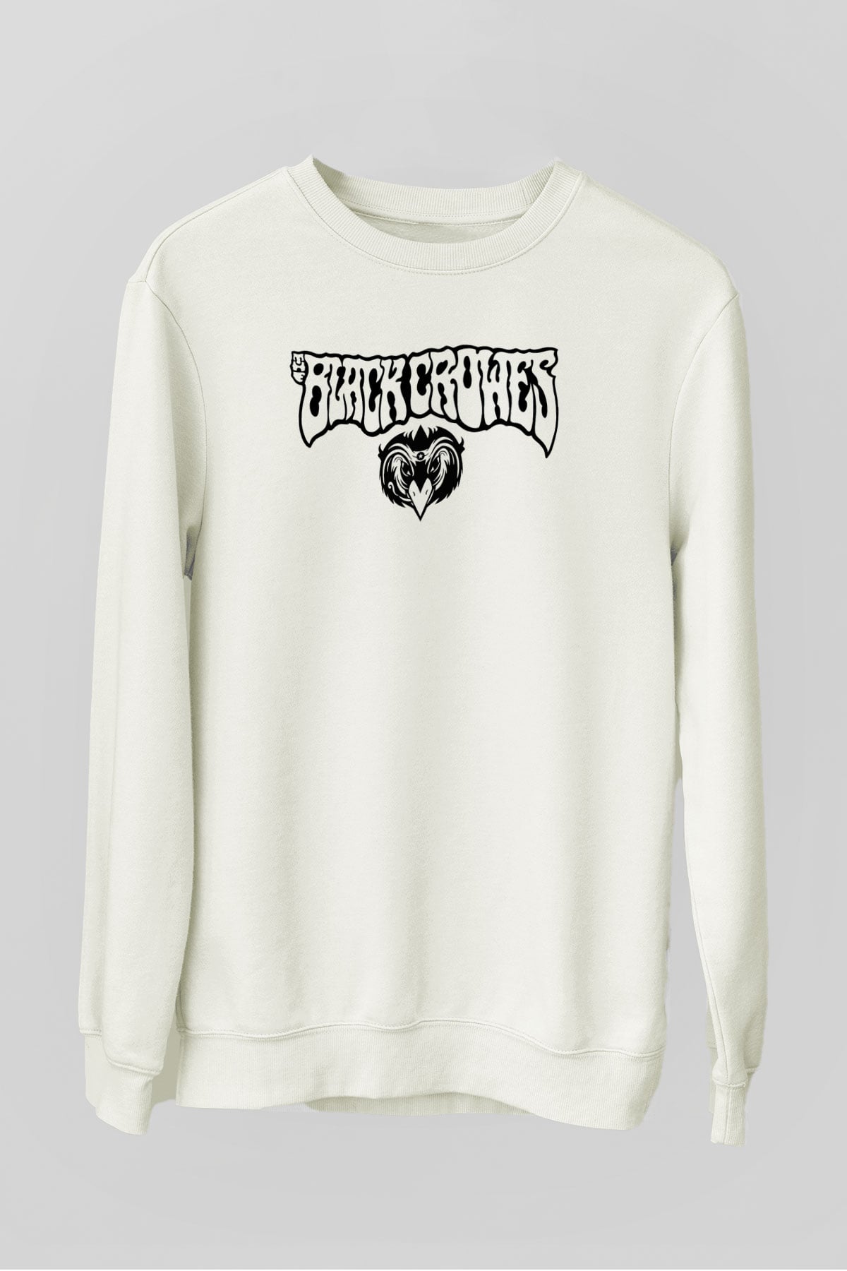 The Black Crowes Beyaz Unisex Sweatshirt
