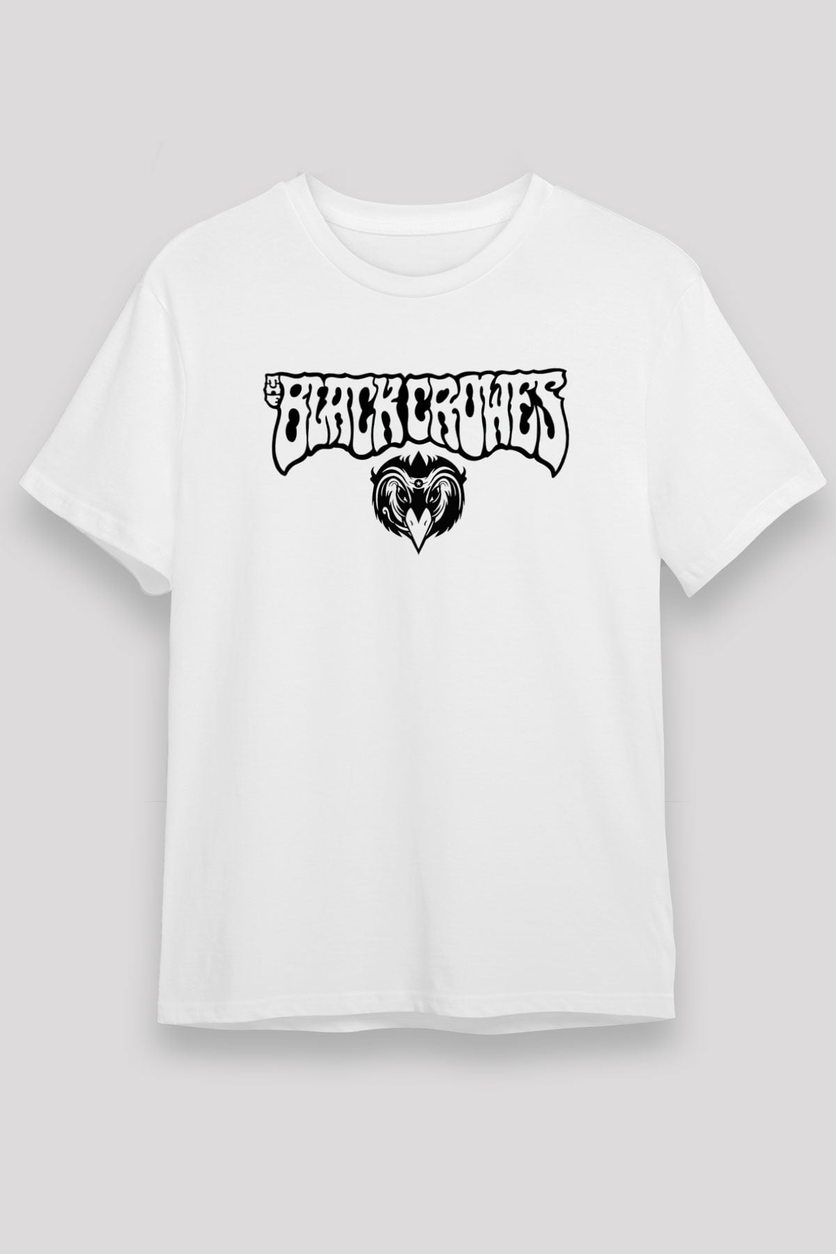 The Black Crowes Beyaz Unisex Tişört T-Shirt - TişörtFabrikası