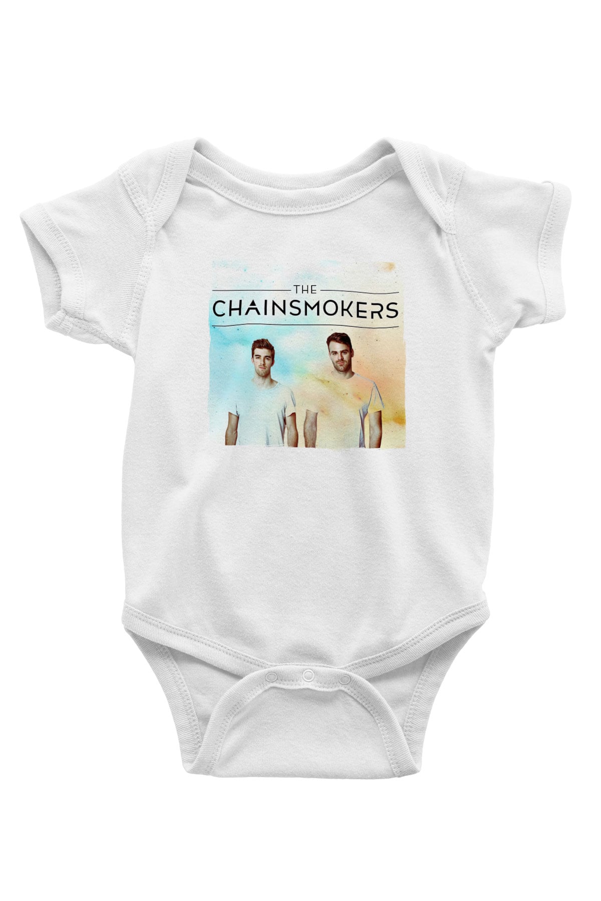 The Chainsmokers Beyaz Bebek Body - Zıbın