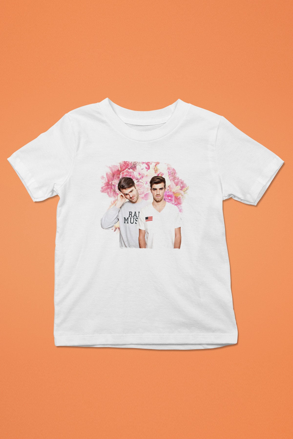 The Chainsmokers Beyaz Unisex Çocuk Tişört