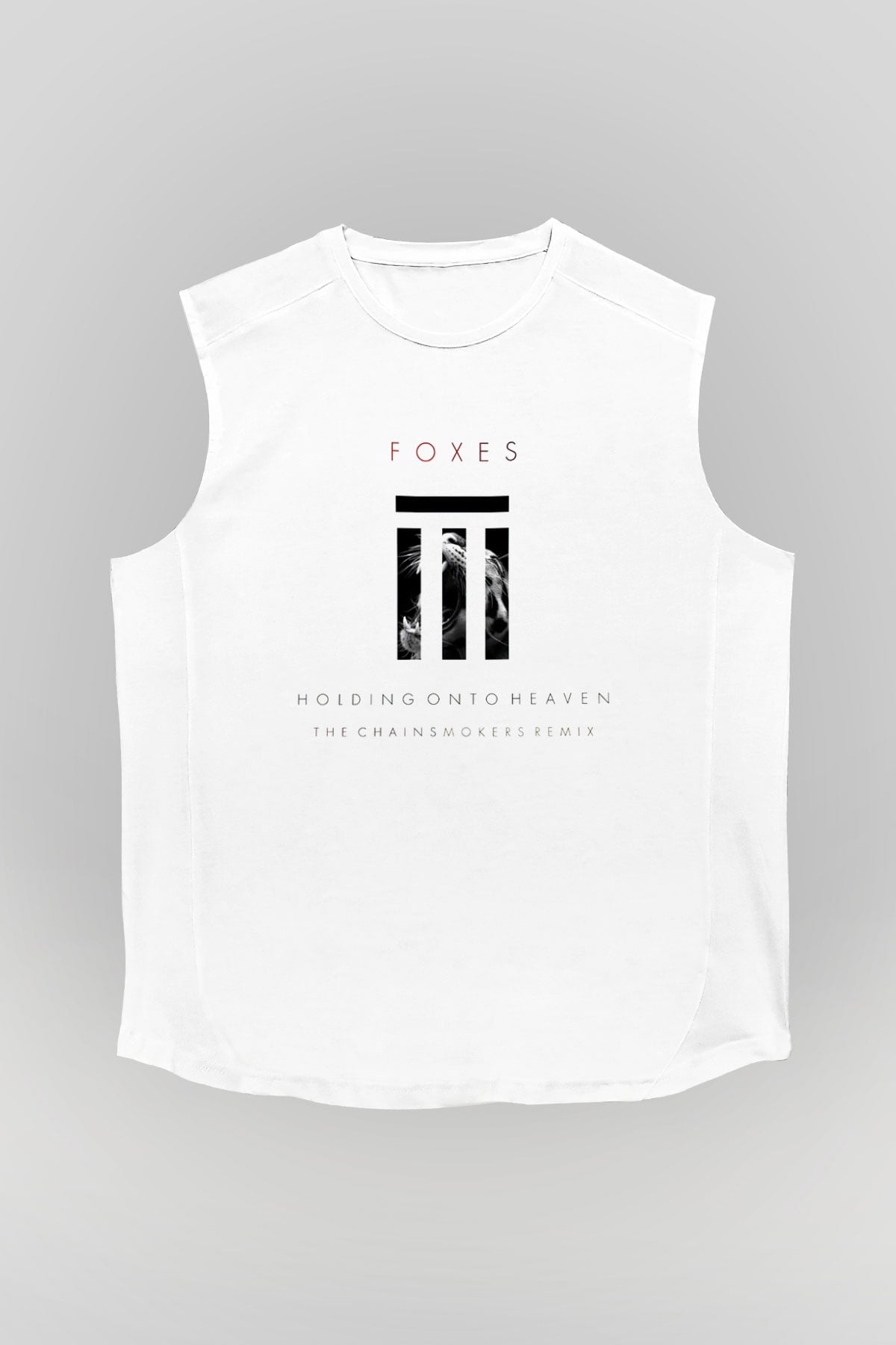 The Chainsmokers Beyaz Unisex Kolsuz Tişört