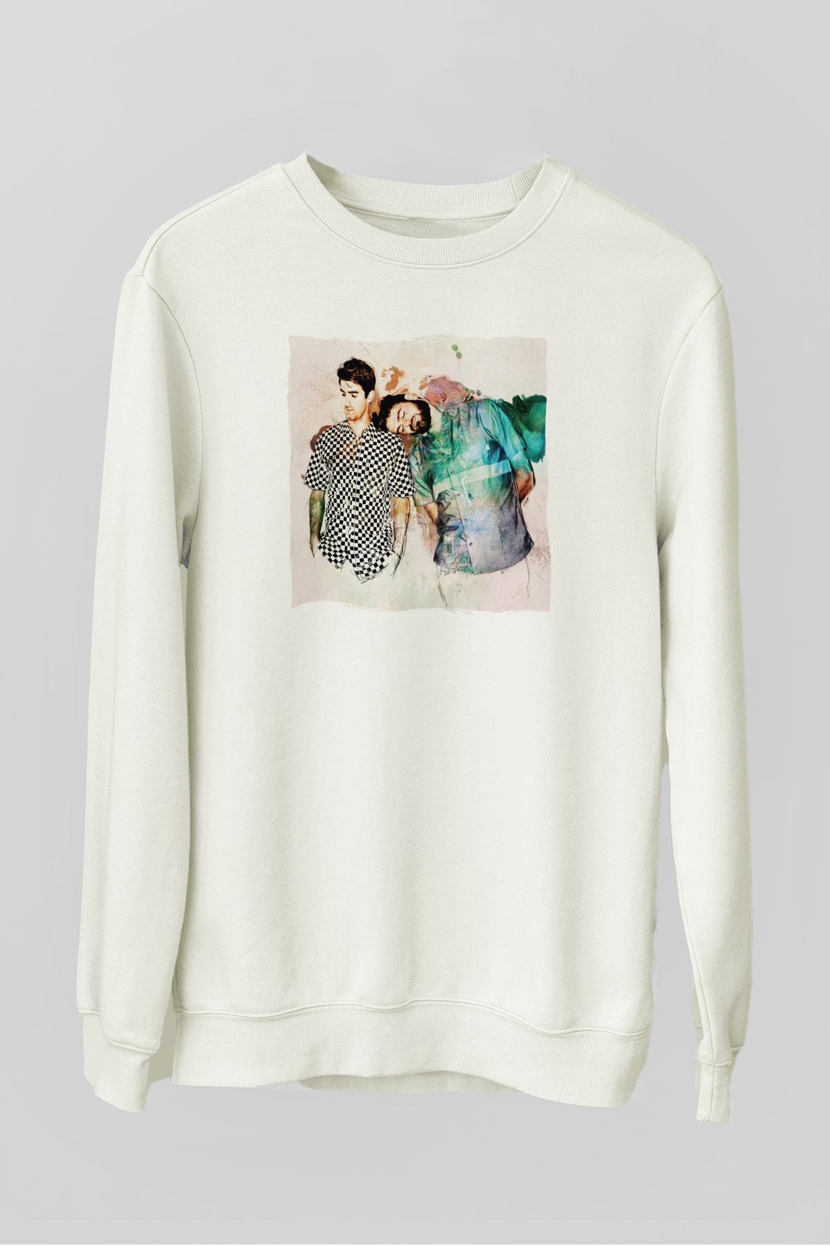 The Chainsmokers Beyaz Unisex Sweatshirt