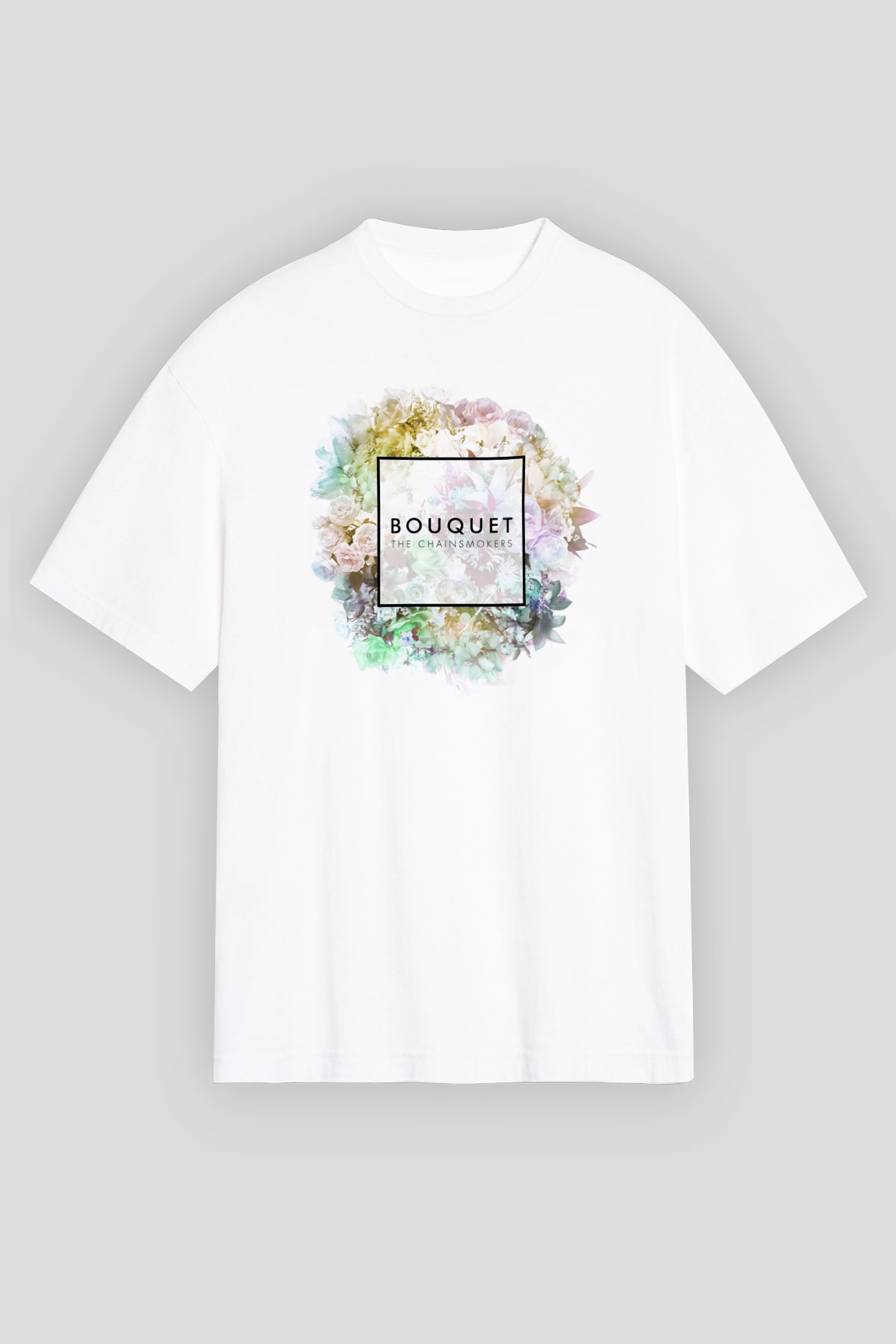 The Chainsmokers Beyaz Unisex Tişört T-Shirt - TişörtFabrikası