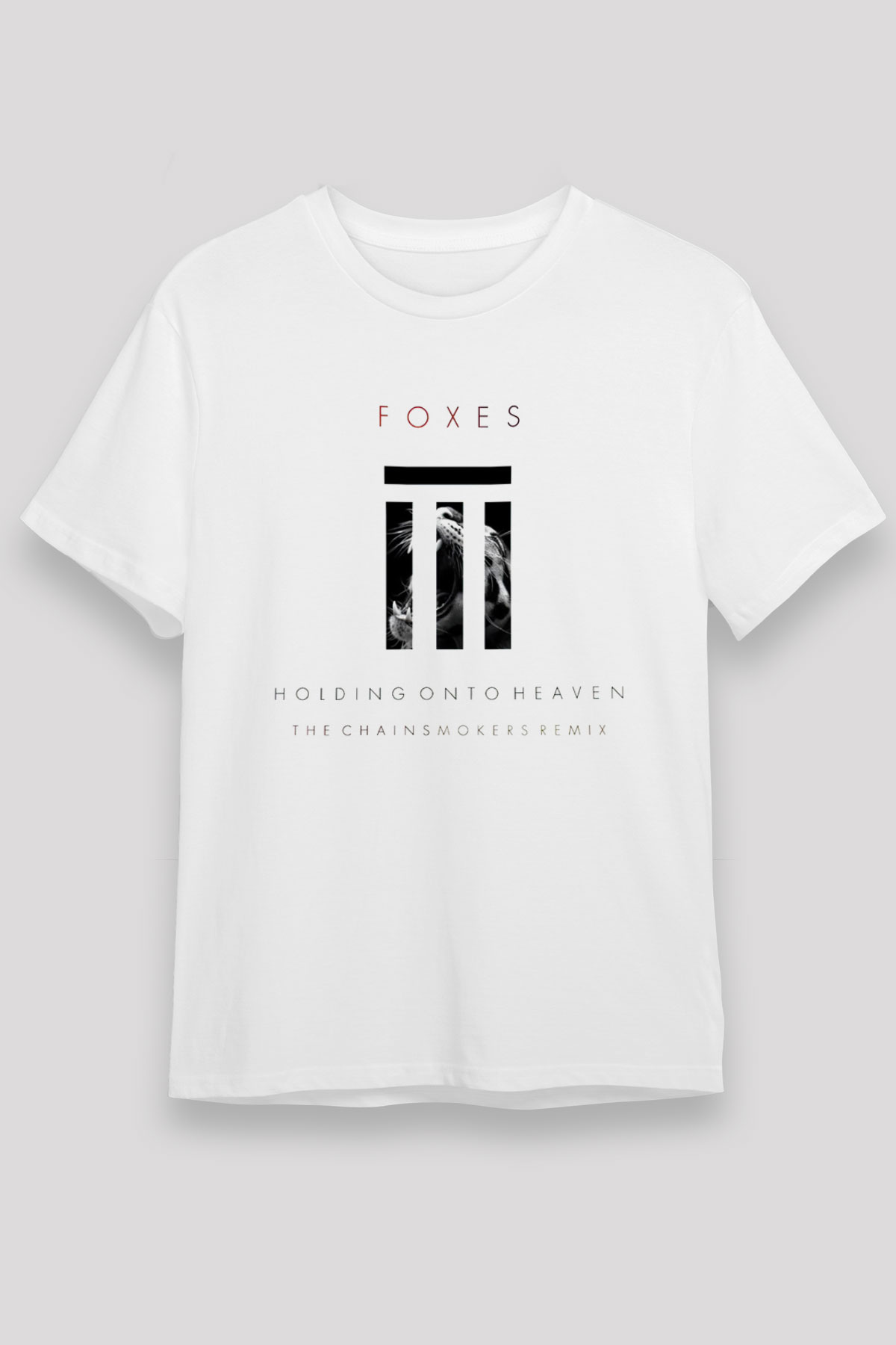 The Chainsmokers Beyaz Unisex Tişört T-Shirt - TişörtFabrikası