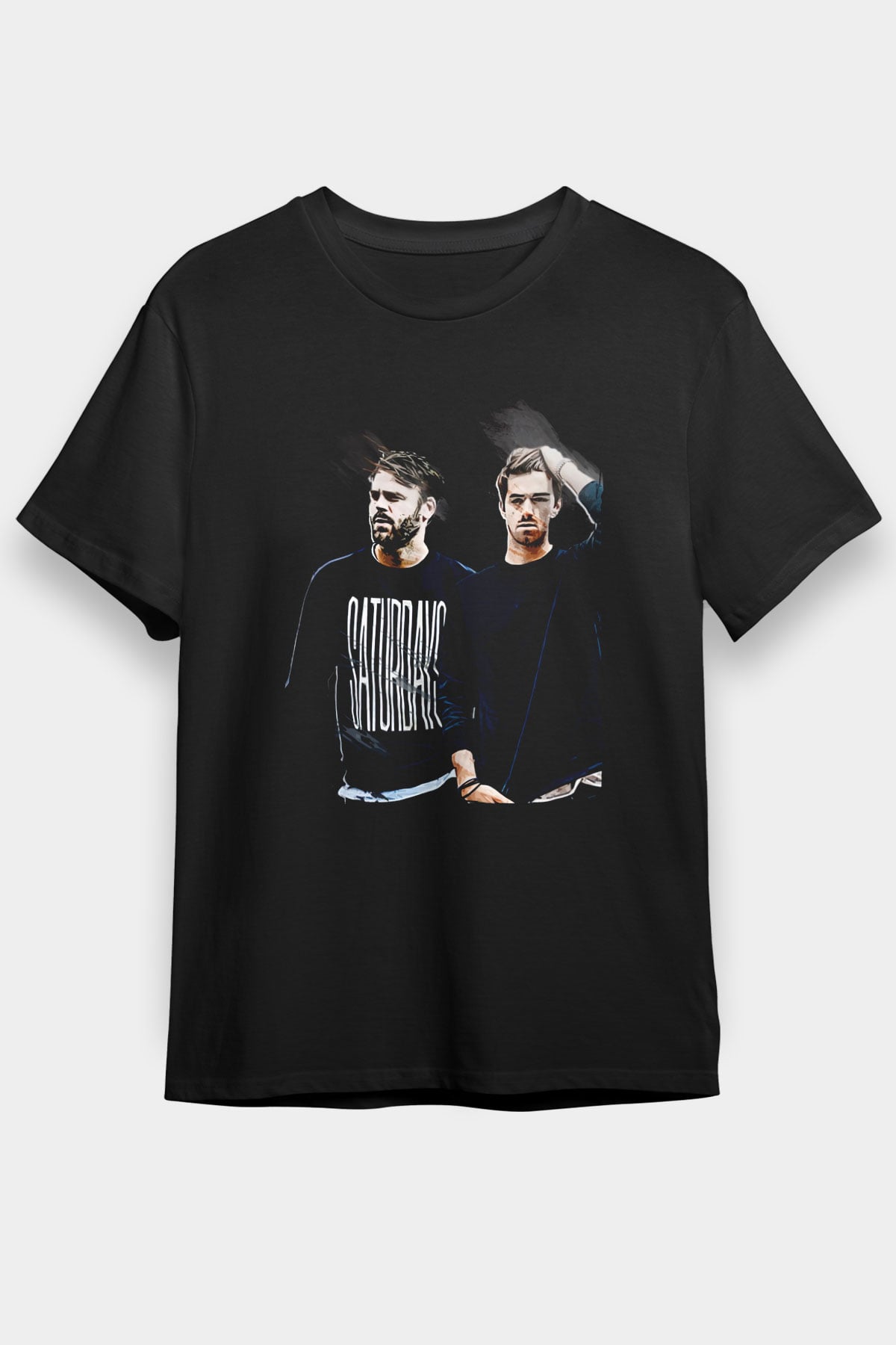 The Chainsmokers Siyah Unisex Tişört T-Shirt - TişörtFabrikası