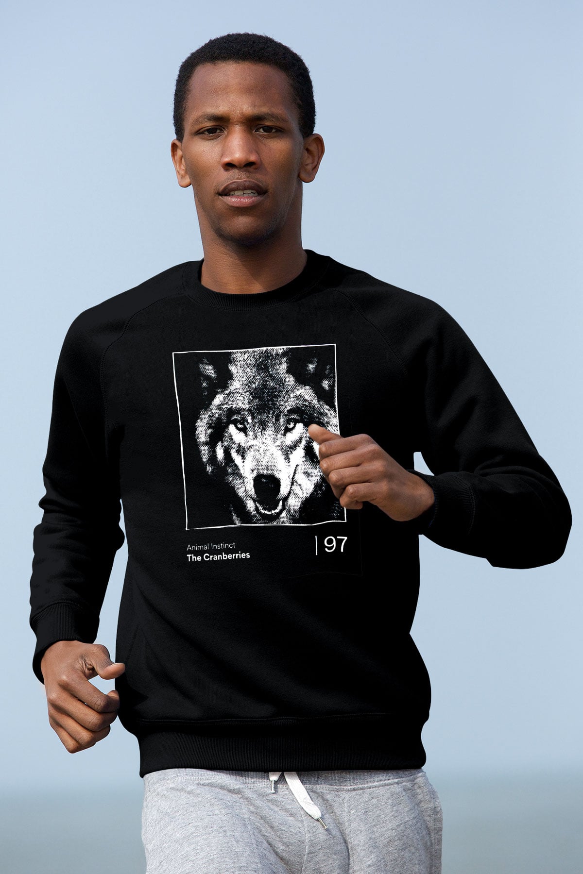 The Cranberries Baskılı Unisex Siyah Sweatshirt