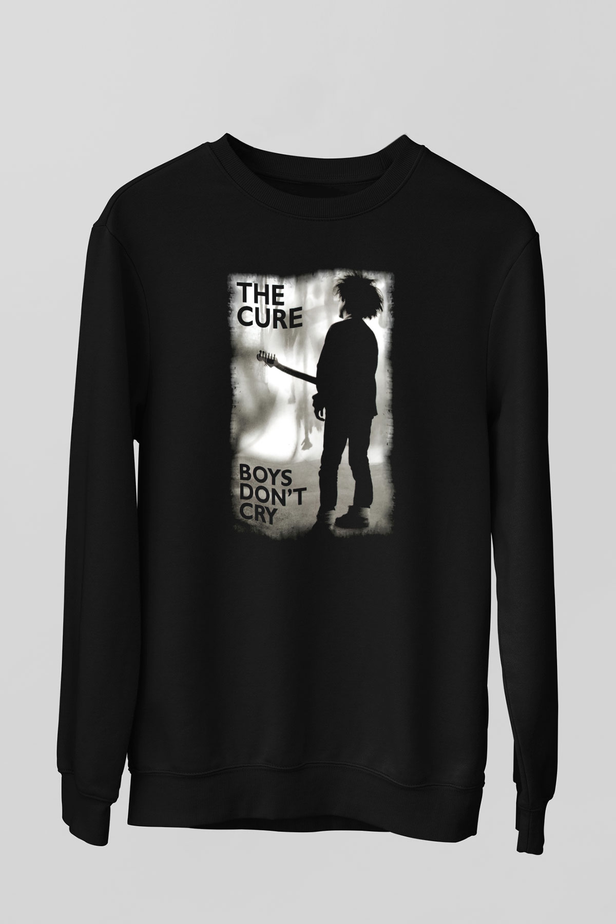 The Cure Siyah Unisex Sweatshirt
