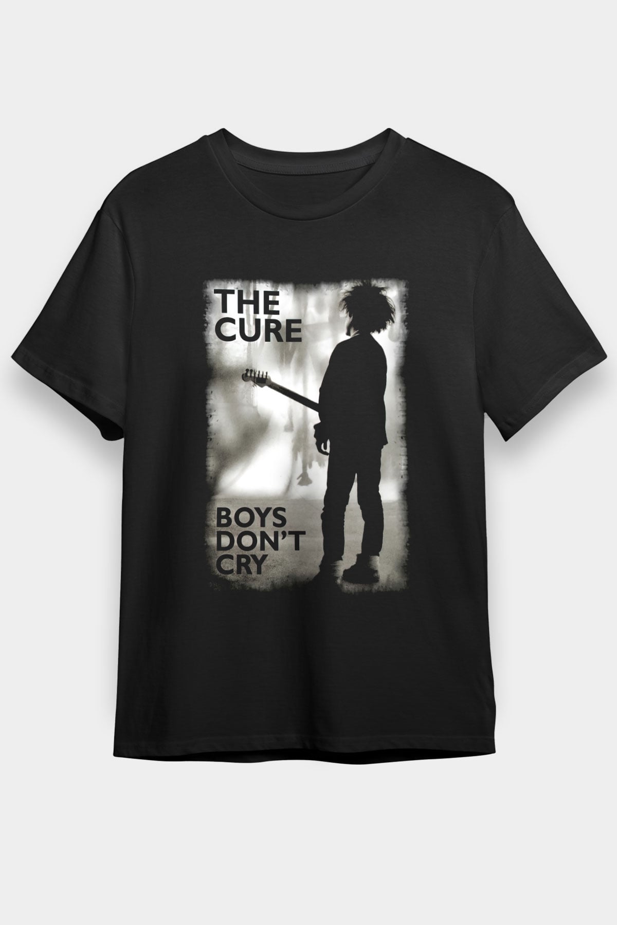 The Cure Siyah Unisex Tişört T-Shirt - TişörtFabrikası