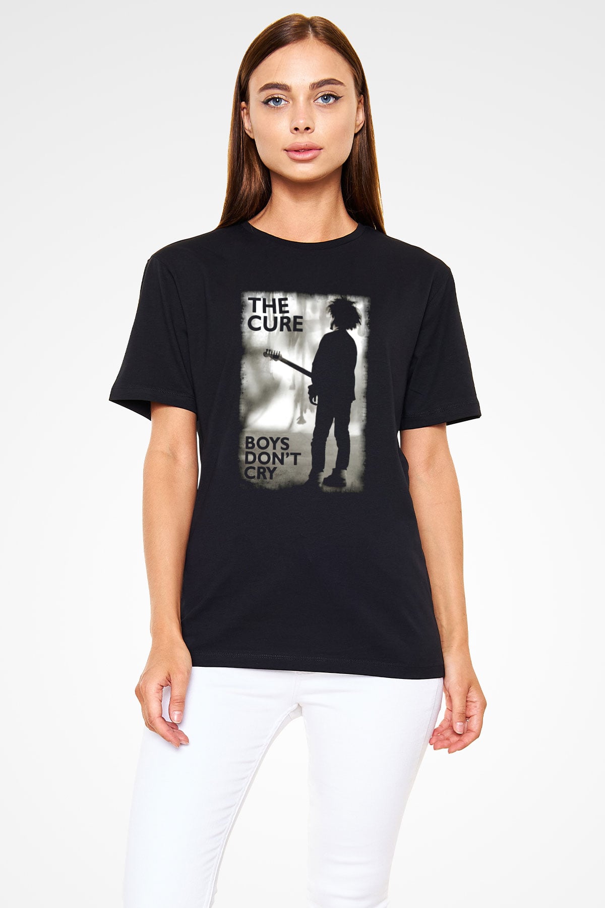 The Cure Siyah Unisex Tişört T-Shirt - TişörtFabrikası