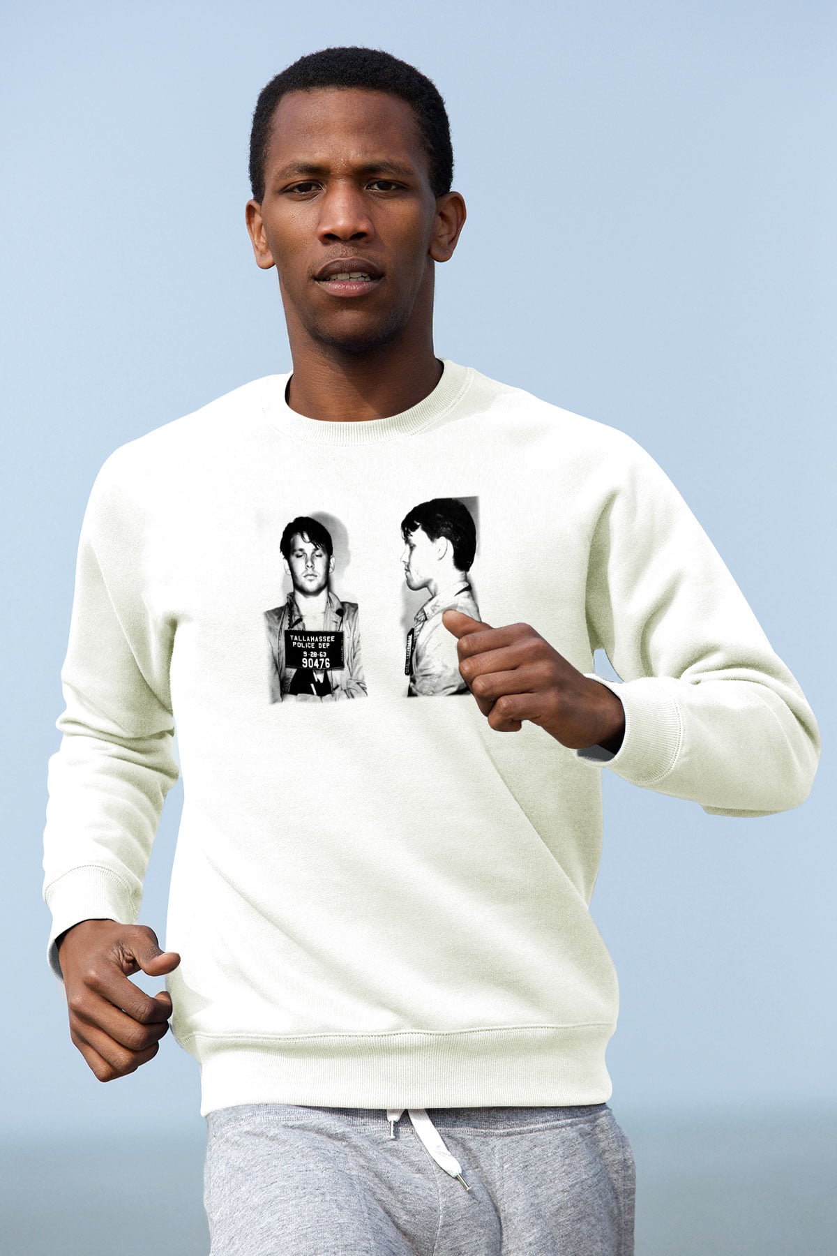 The Doors Beyaz Unisex Sweatshirt