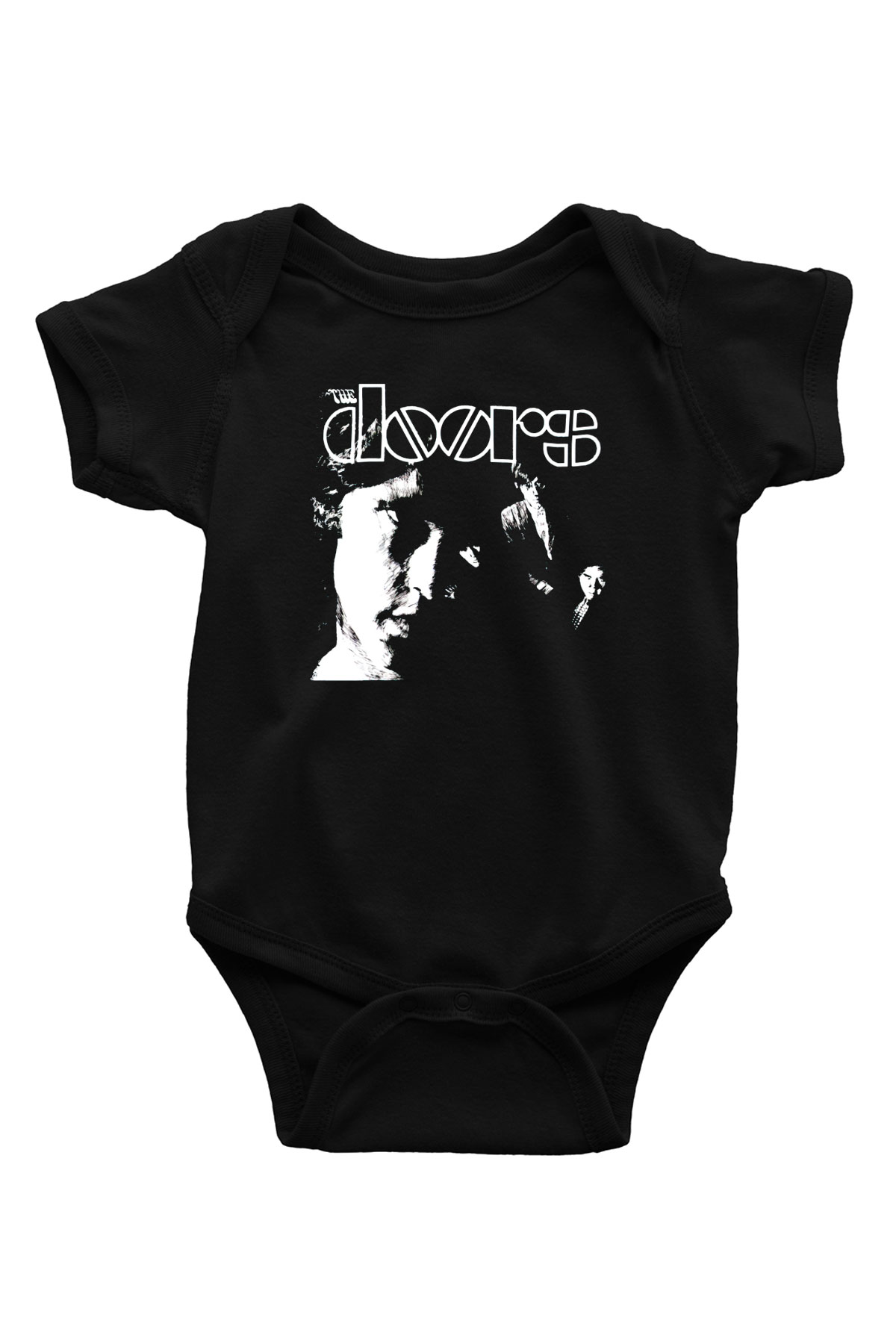 The Doors Siyah Bebek Body - Zıbın