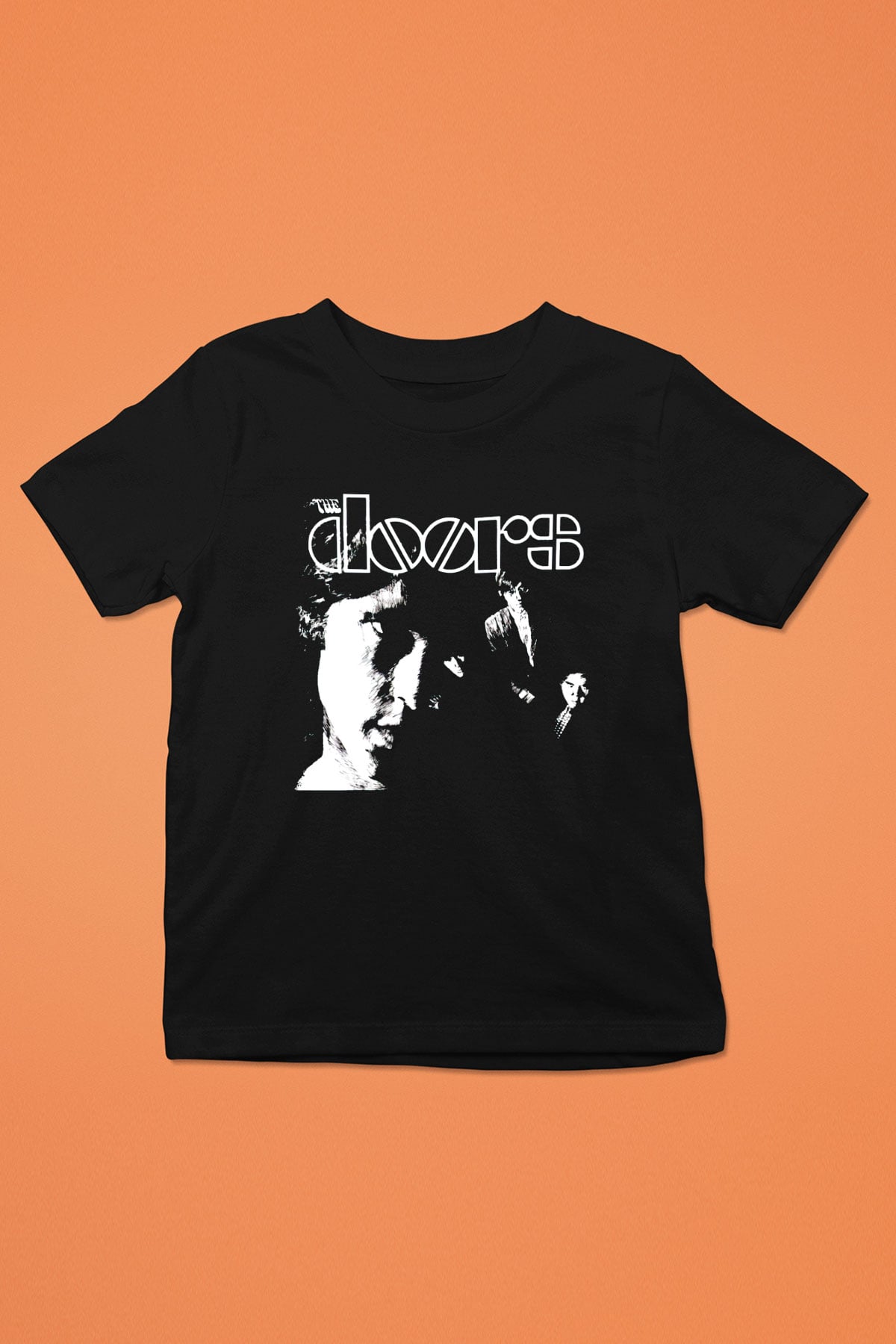 The Doors Siyah Unisex Çocuk Tişört