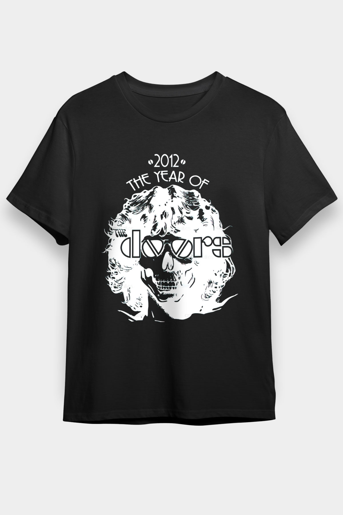 The Doors Siyah Unisex Tişört T-Shirt - TişörtFabrikası