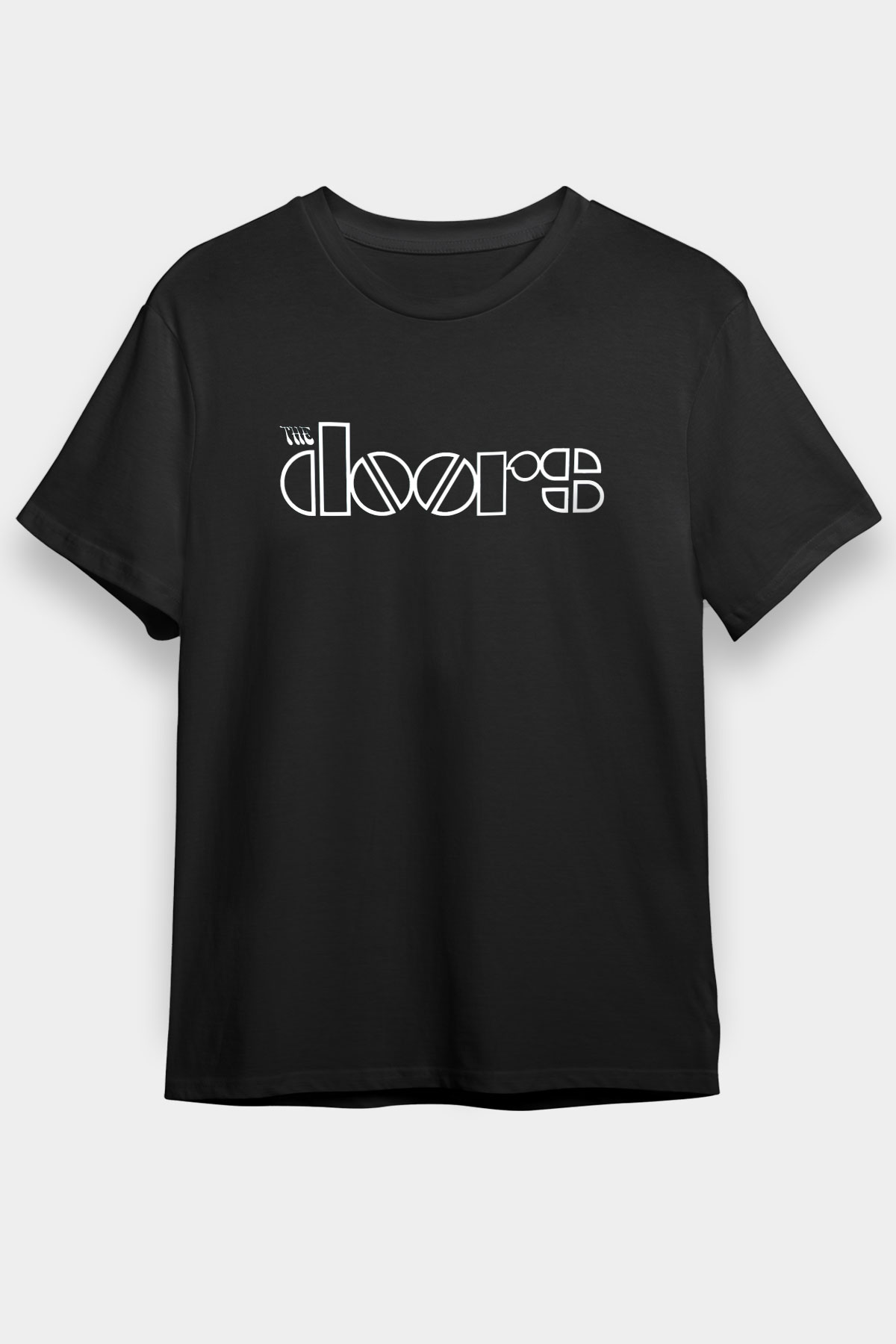 The Doors Siyah Unisex Tişört T-Shirt - TişörtFabrikası