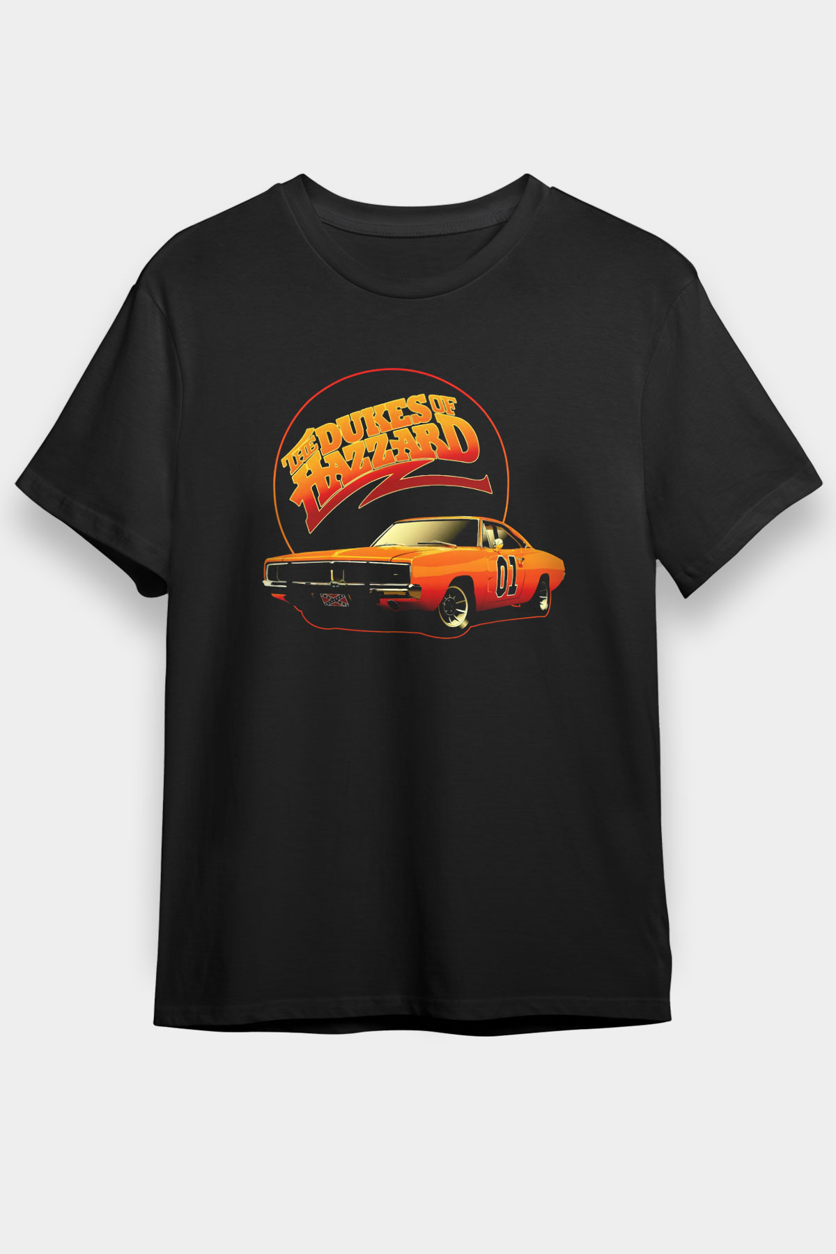 The Dukes of Hazzard Siyah Unisex Tişört