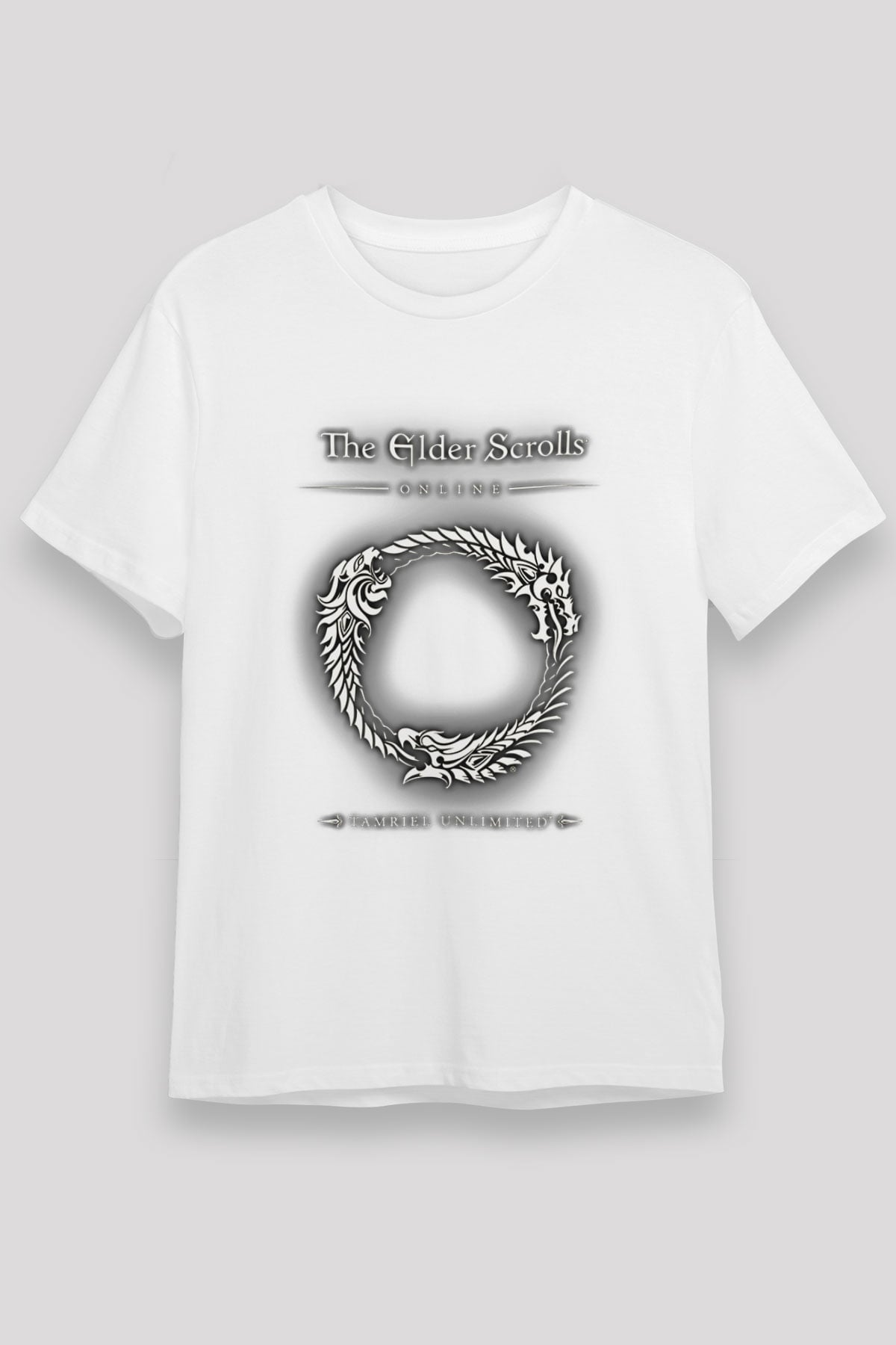 The Elder Scrolls Online Beyaz Unisex Tişört T-Shirt