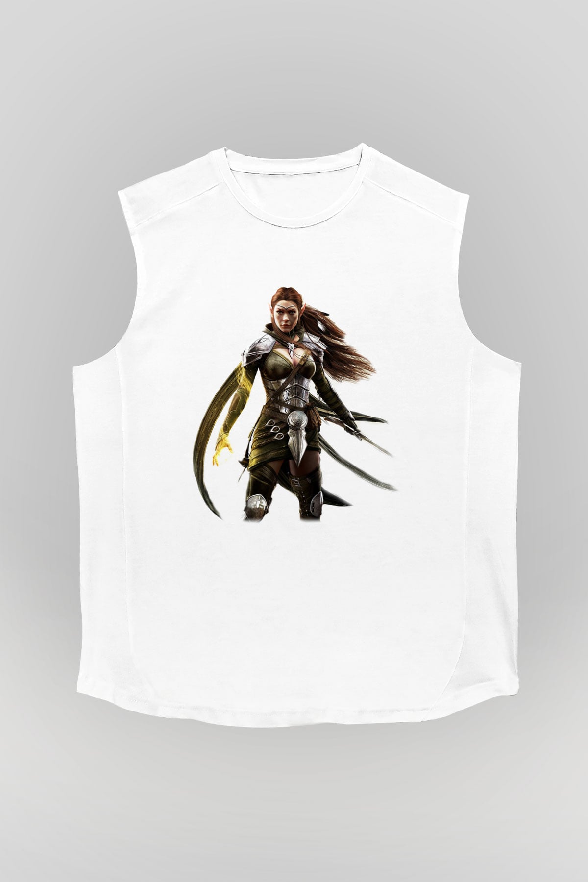 The Elder Scrolls Online Beyaz Unisex Kolsuz Tişört