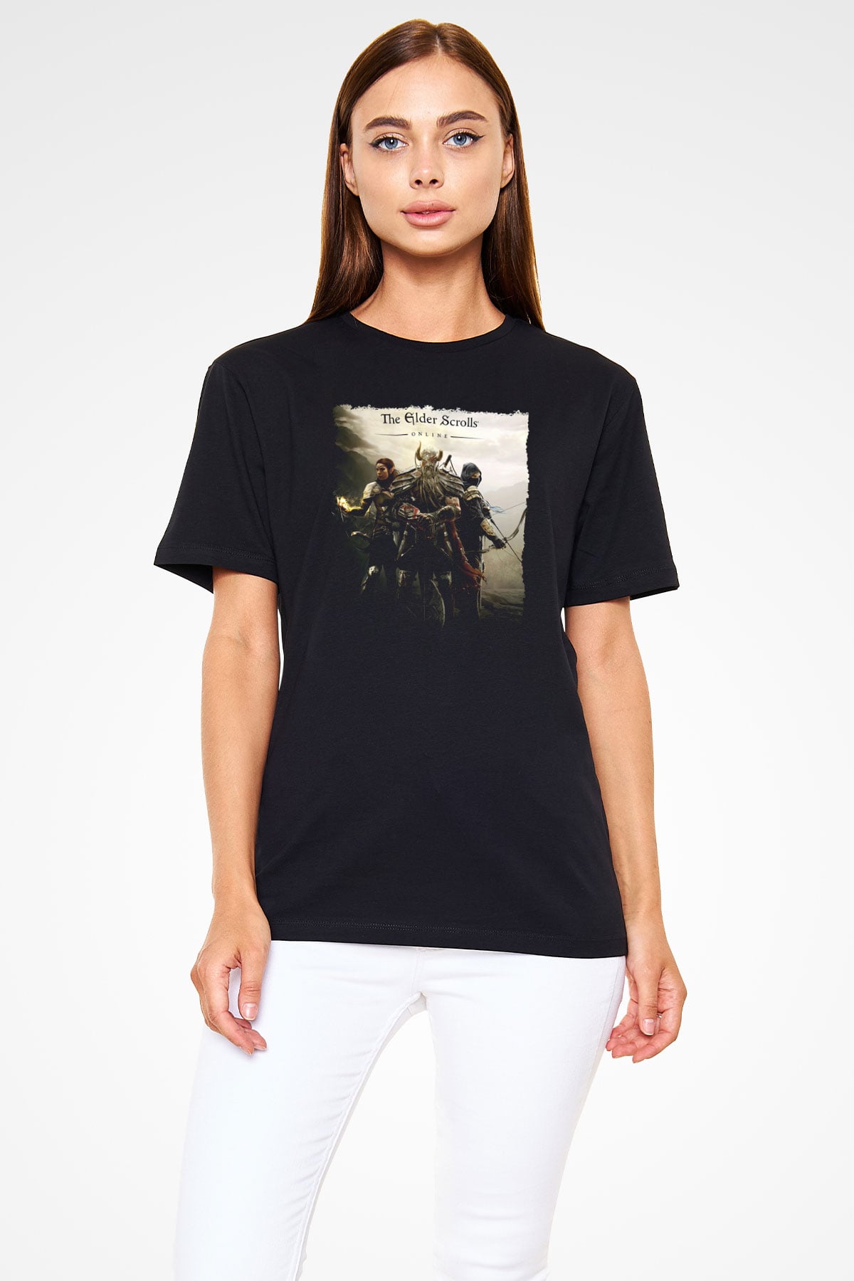 The Elder Scrolls Online Siyah Unisex Tişört T-Shirt