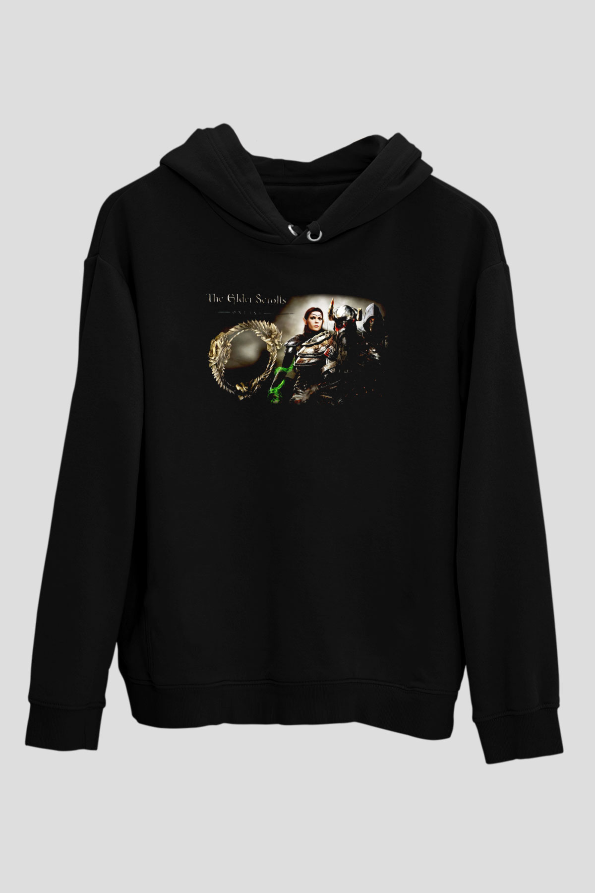The Elder Scrolls Online Siyah Unisex Hoodie
