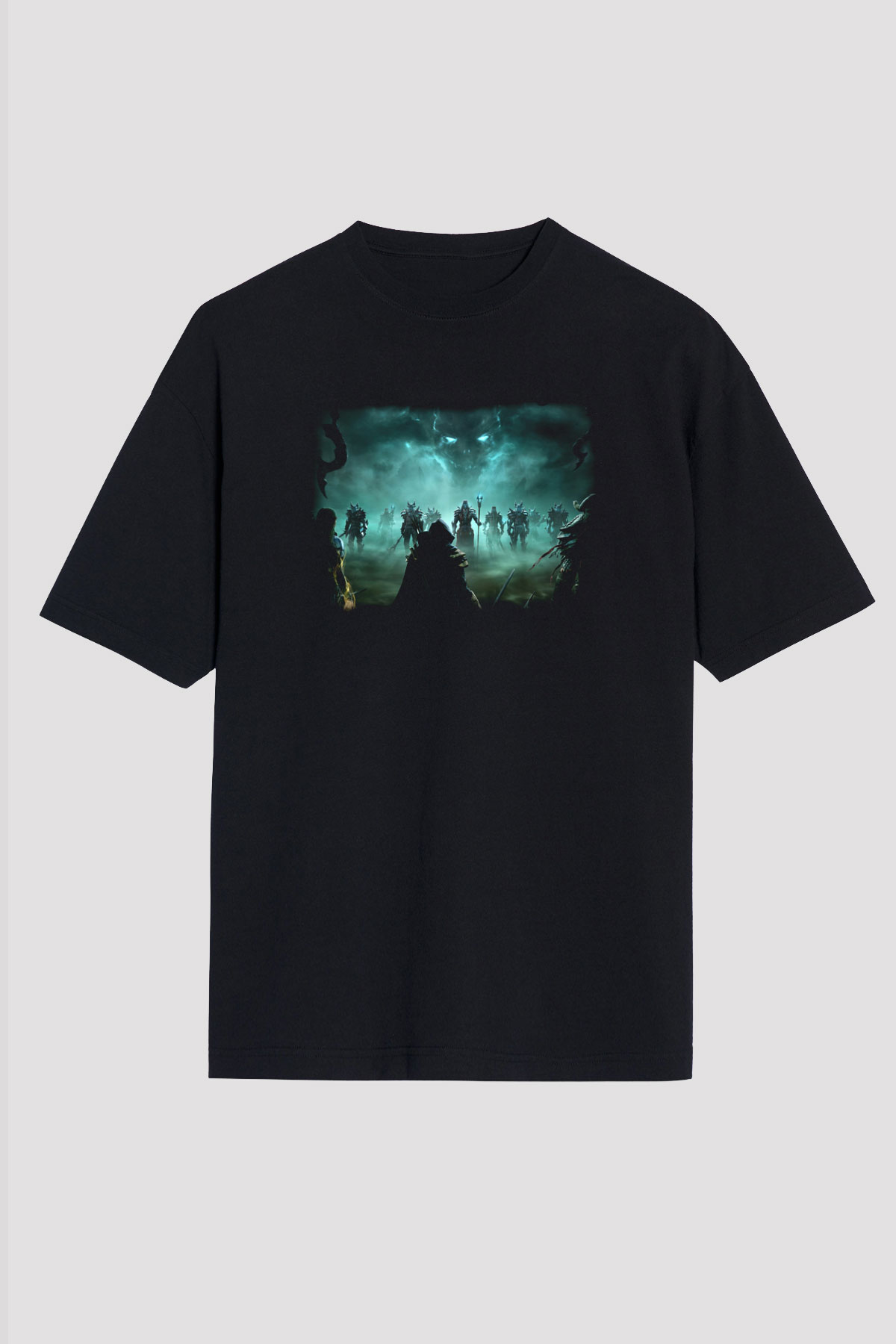 The Elder Scrolls Online Siyah Unisex Oversize Tişört T-Shirt