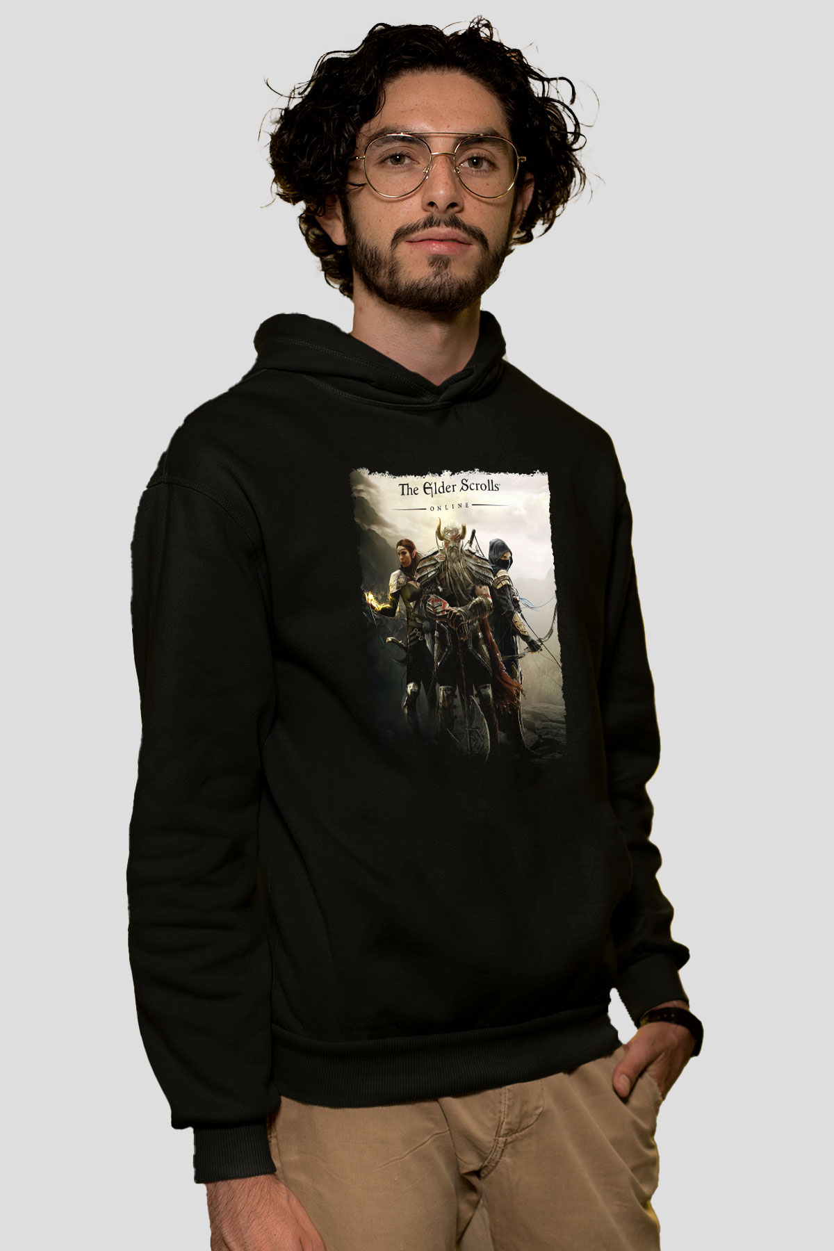 The Elder Scrolls Online Siyah Unisex Hoodie