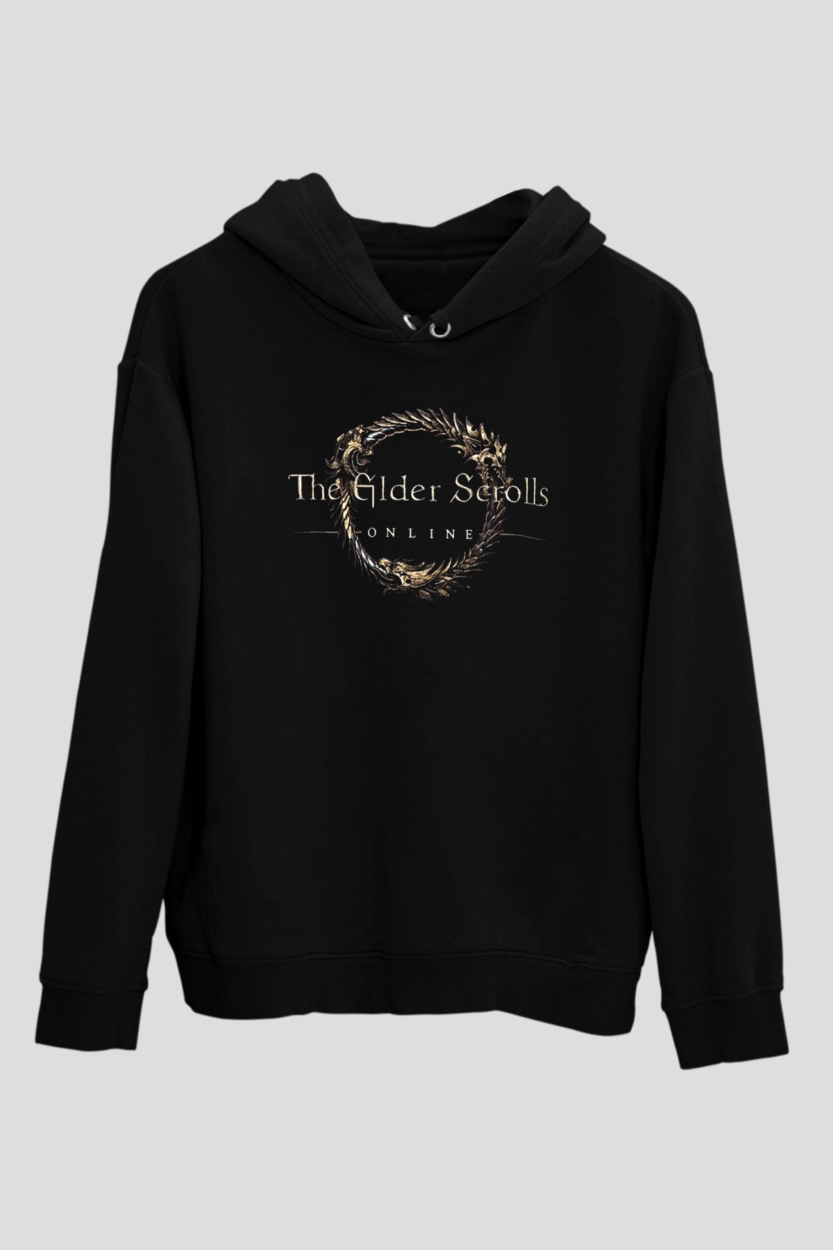 The Elder Scrolls Online Siyah Unisex Hoodie