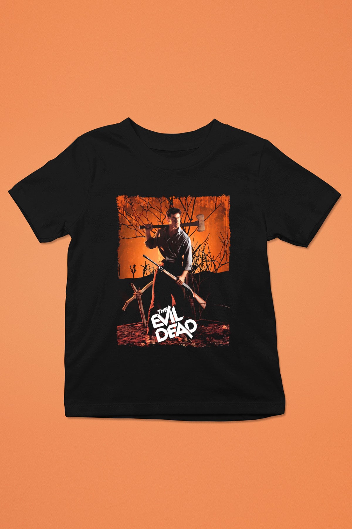 The Evil Dead Siyah Unisex Çocuk Tişört