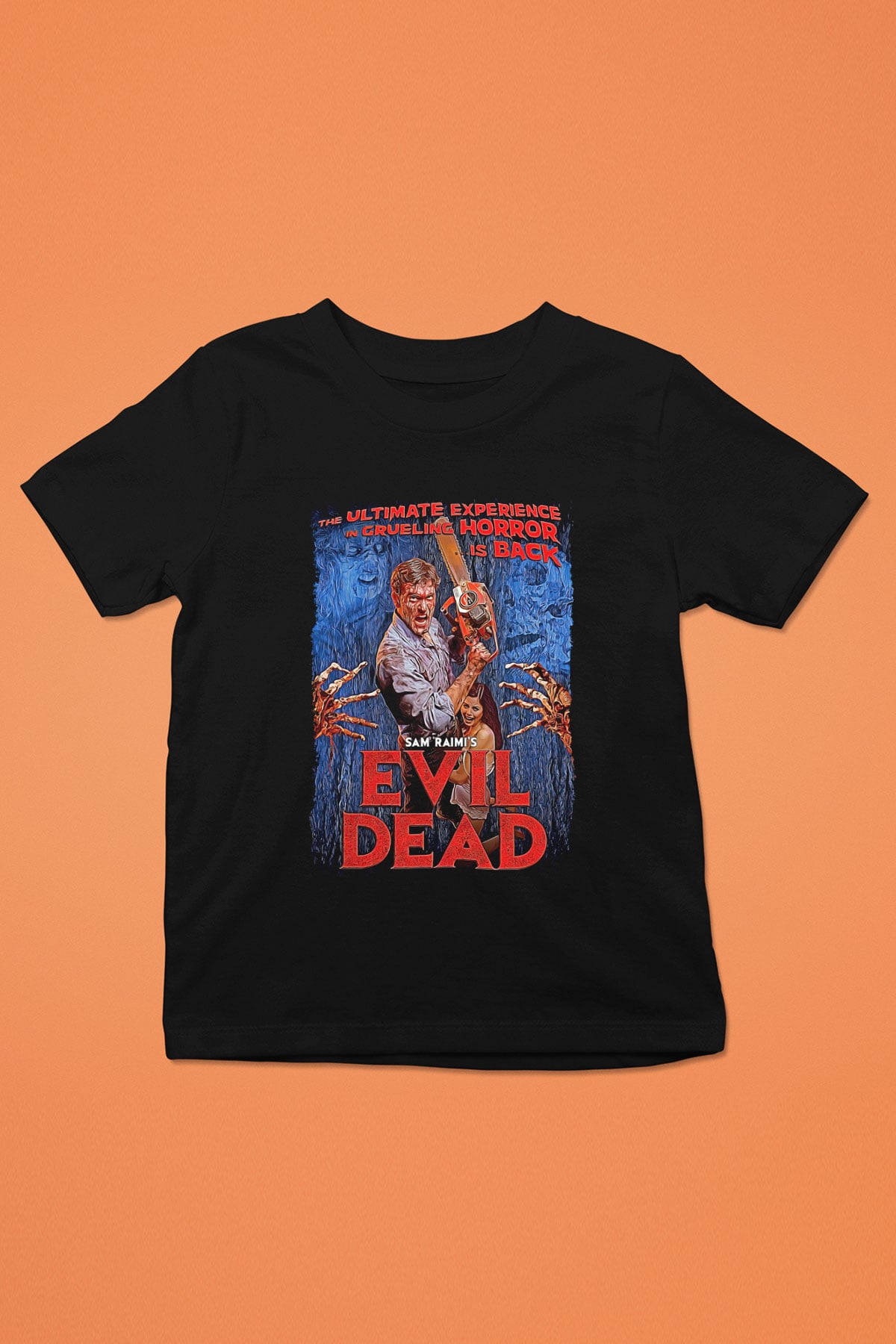 The Evil Dead Siyah Unisex Çocuk Tişört