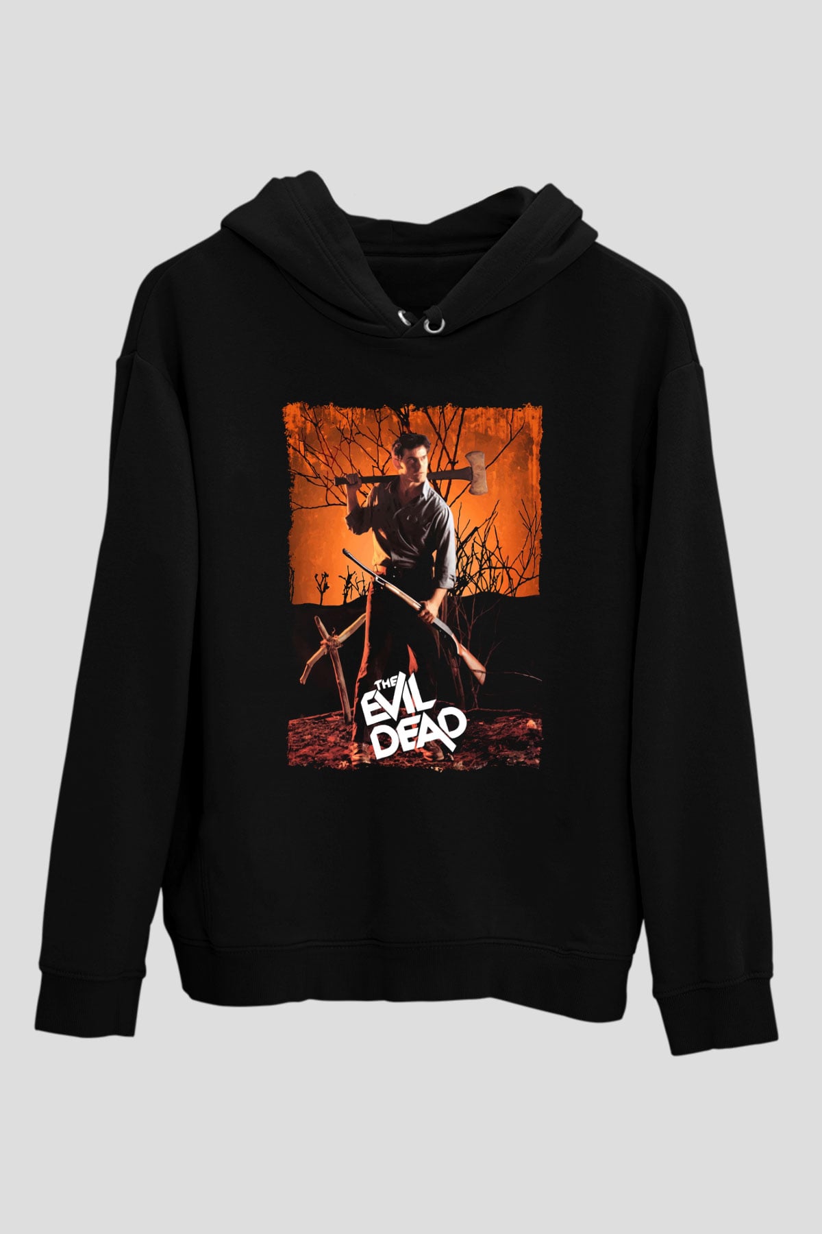 The Evil Dead Siyah Unisex Hoodie