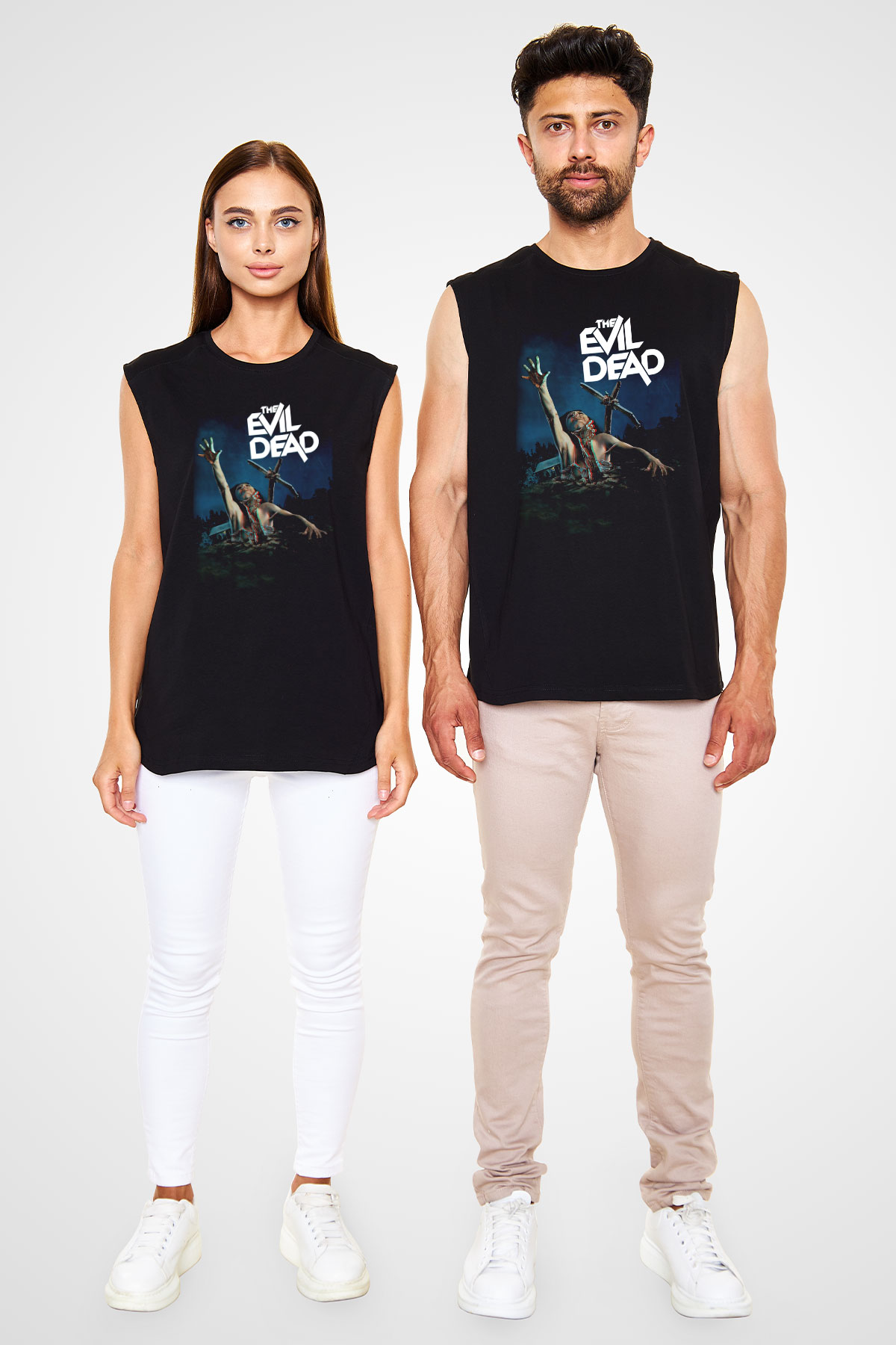 The Evil Dead Siyah Unisex Kolsuz Tişört