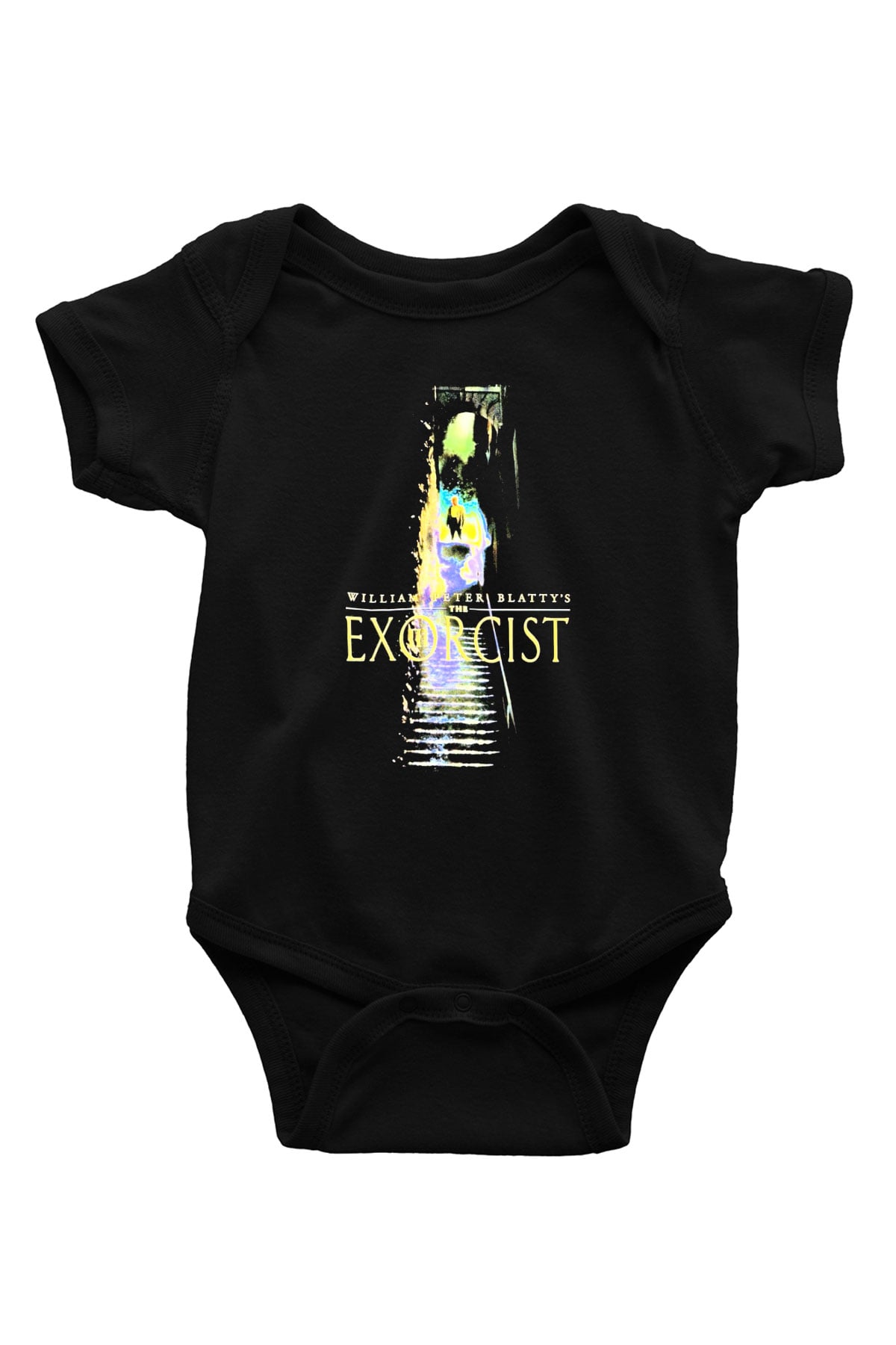 The Exorcist Baskılı Siyah Bebek Body - Zıbın