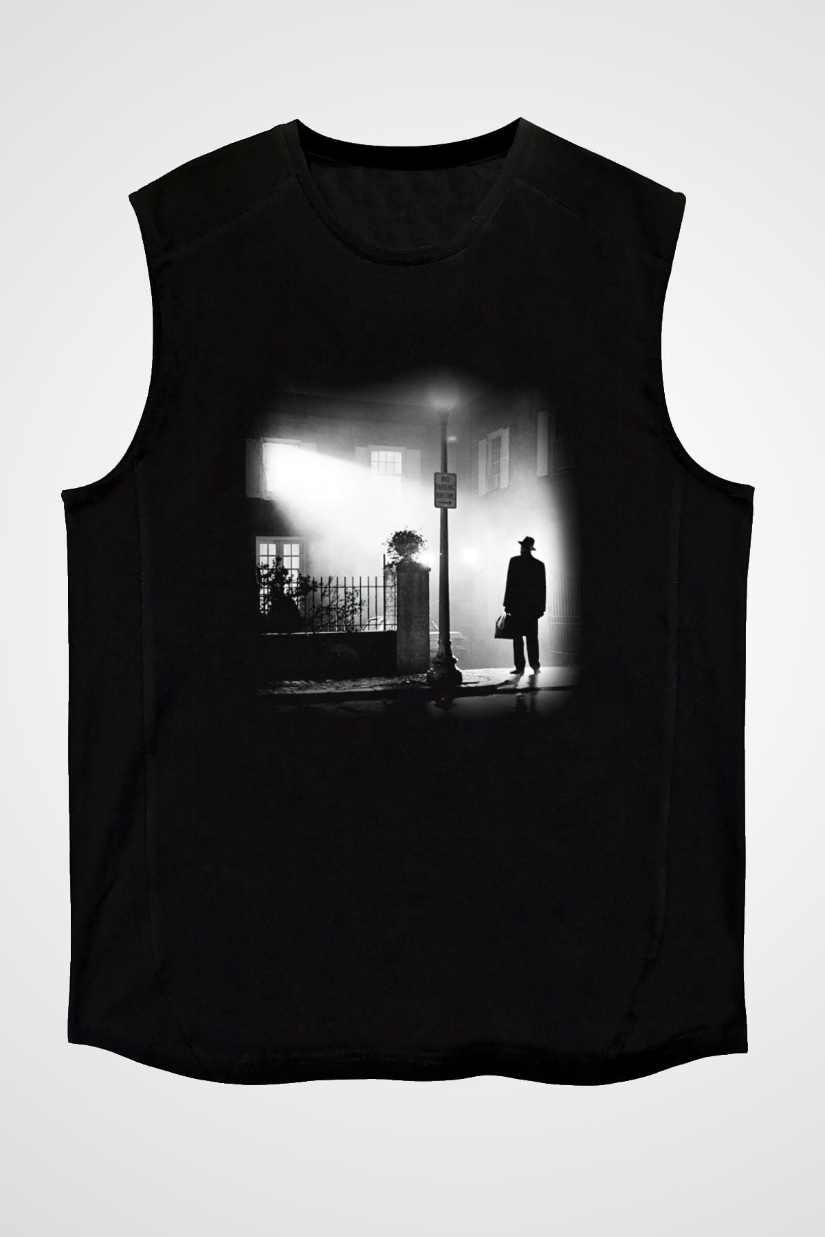 The Exorcist Siyah Unisex Kolsuz Tişört