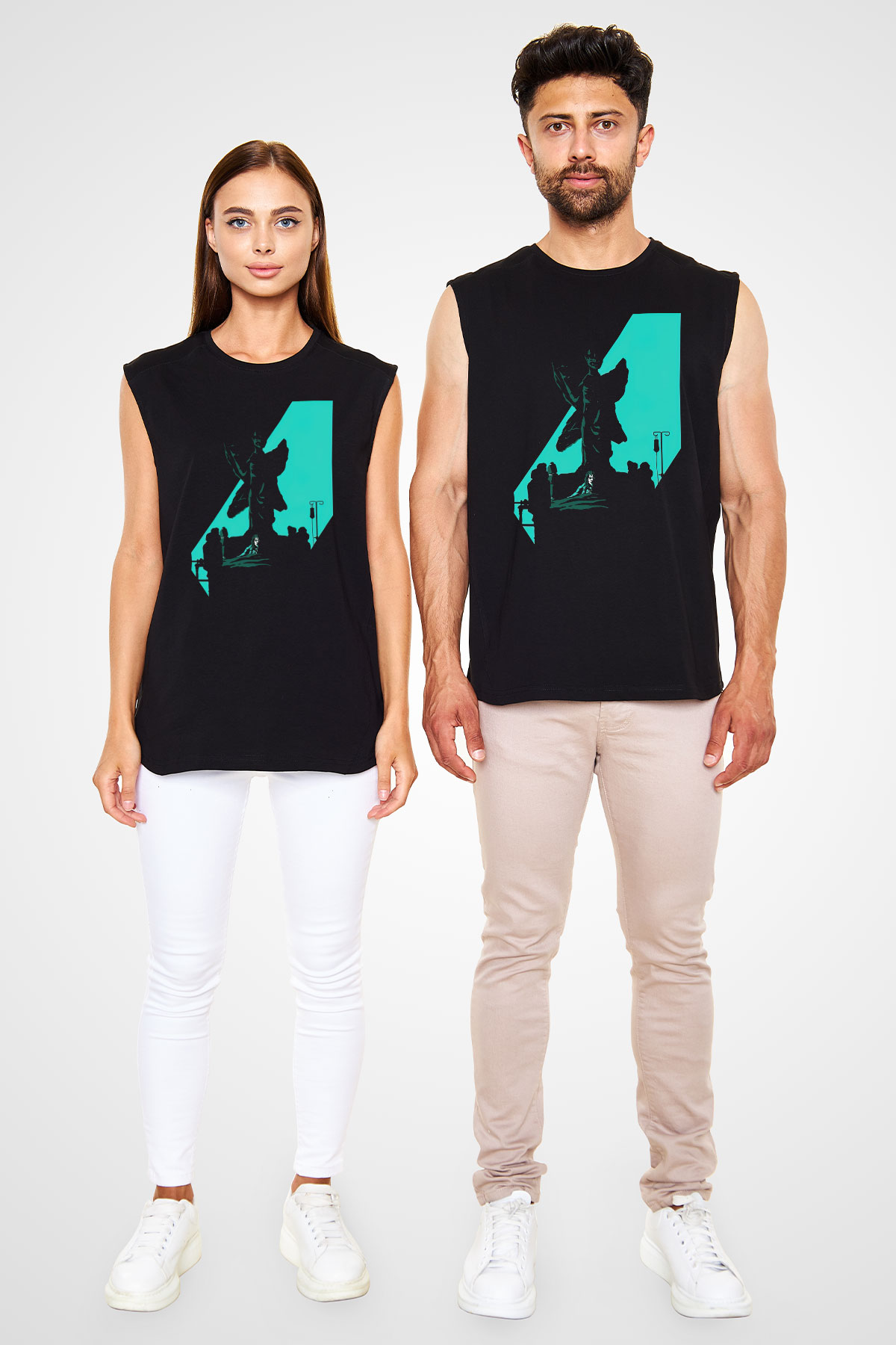 The Exorcist Siyah Unisex Kolsuz Tişört
