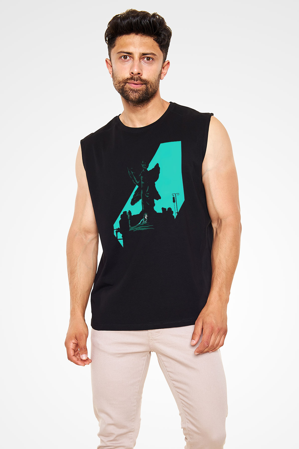 The Exorcist Siyah Unisex Kolsuz Tişört