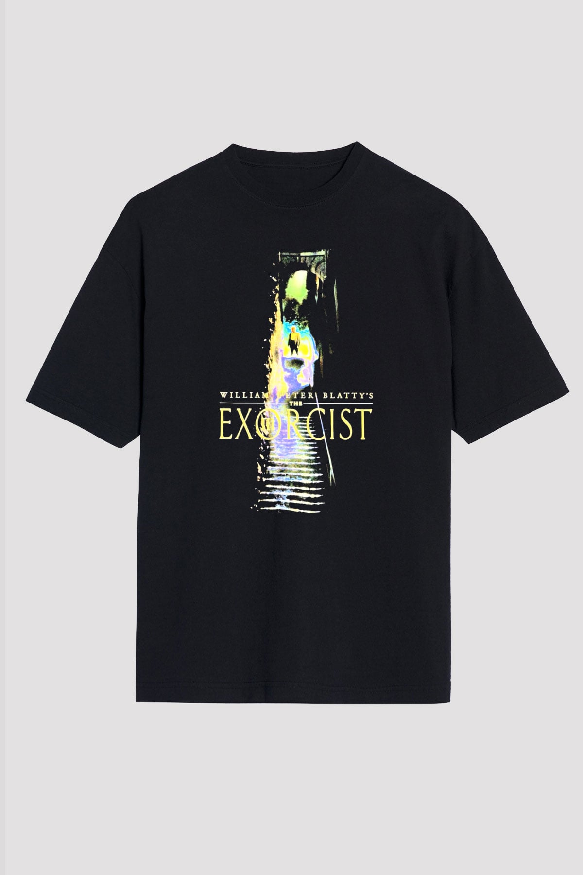 The Exorcist Siyah Unisex Oversize Tişört