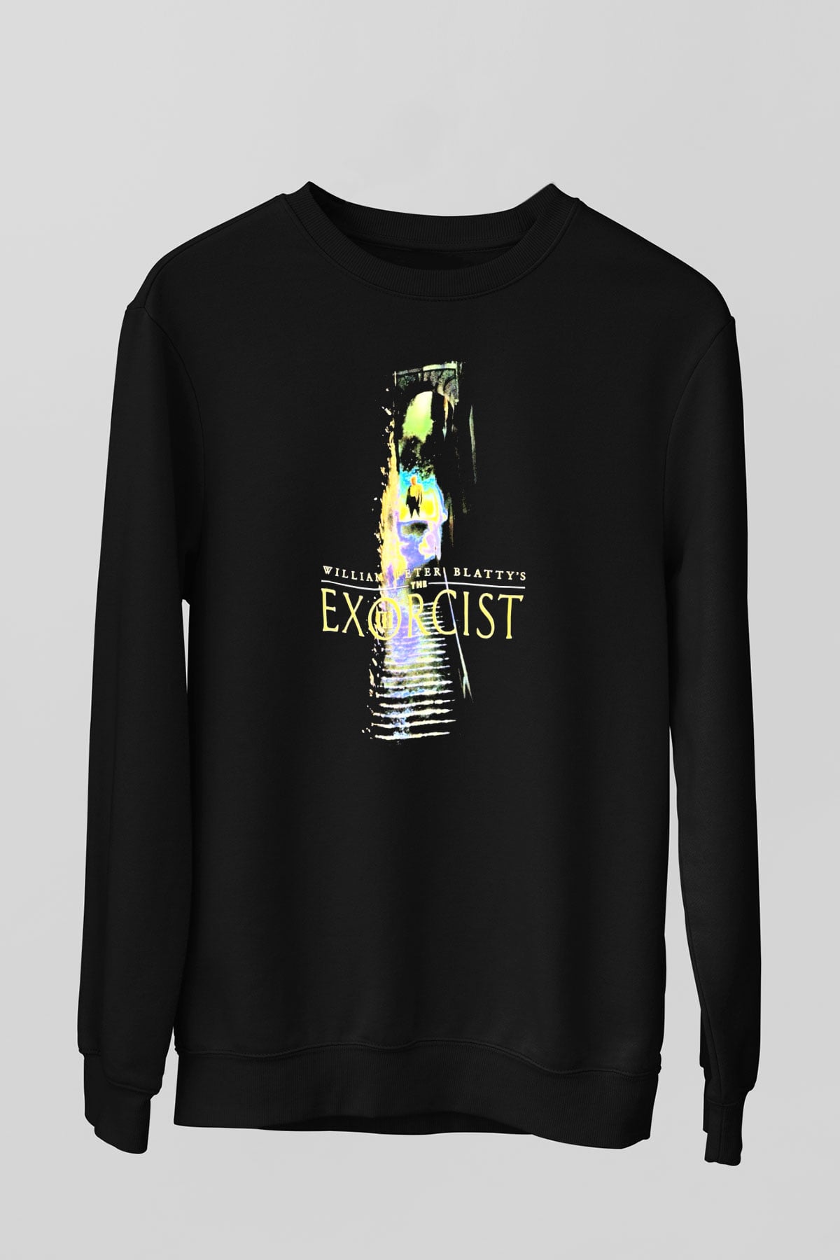 The Exorcist Siyah Unisex Sweatshirt