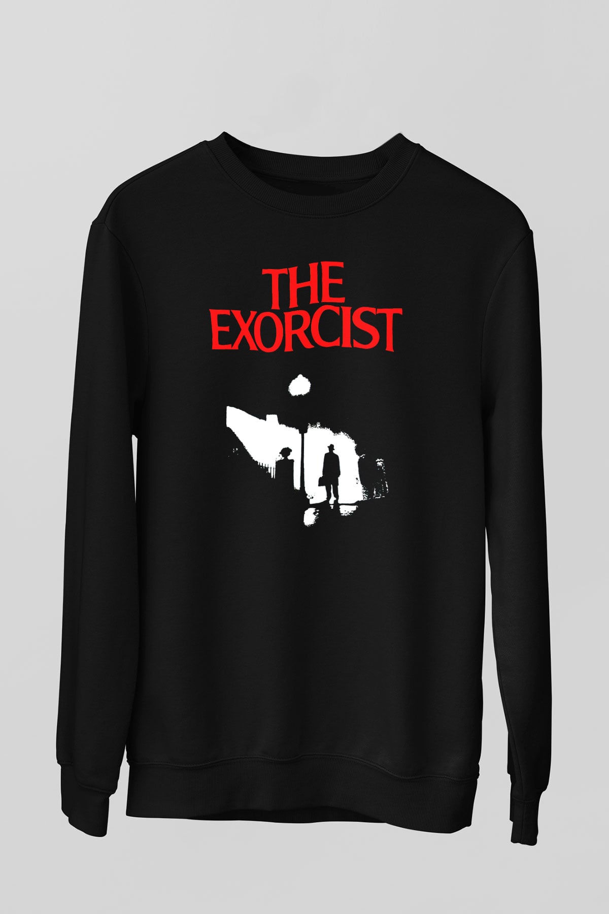 The Exorcist Siyah Unisex  Sweatshirt