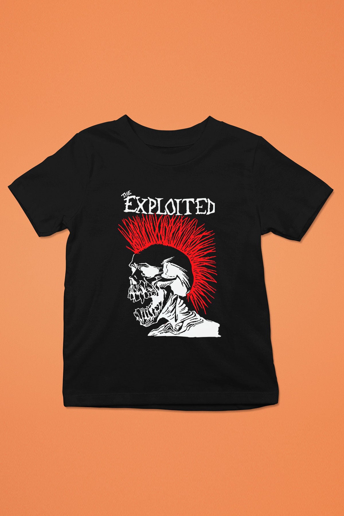 The Exploited Baskılı Siyah Unisex Çocuk Tişört